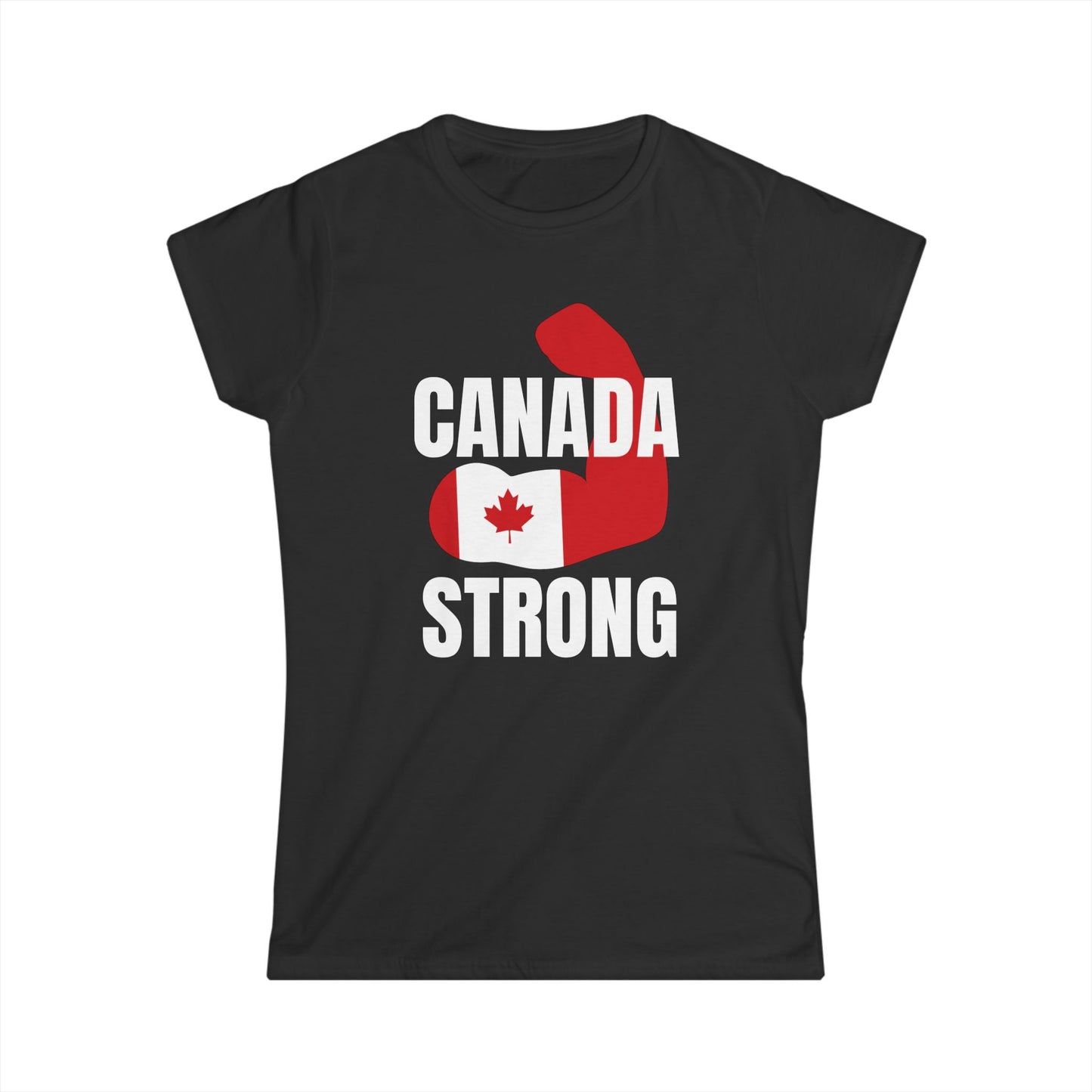 Canada Strong Women Shirt Black