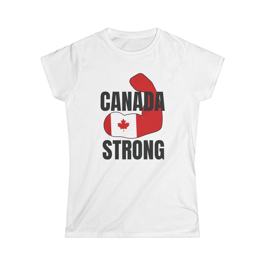 Canada Strong Women Shirt White