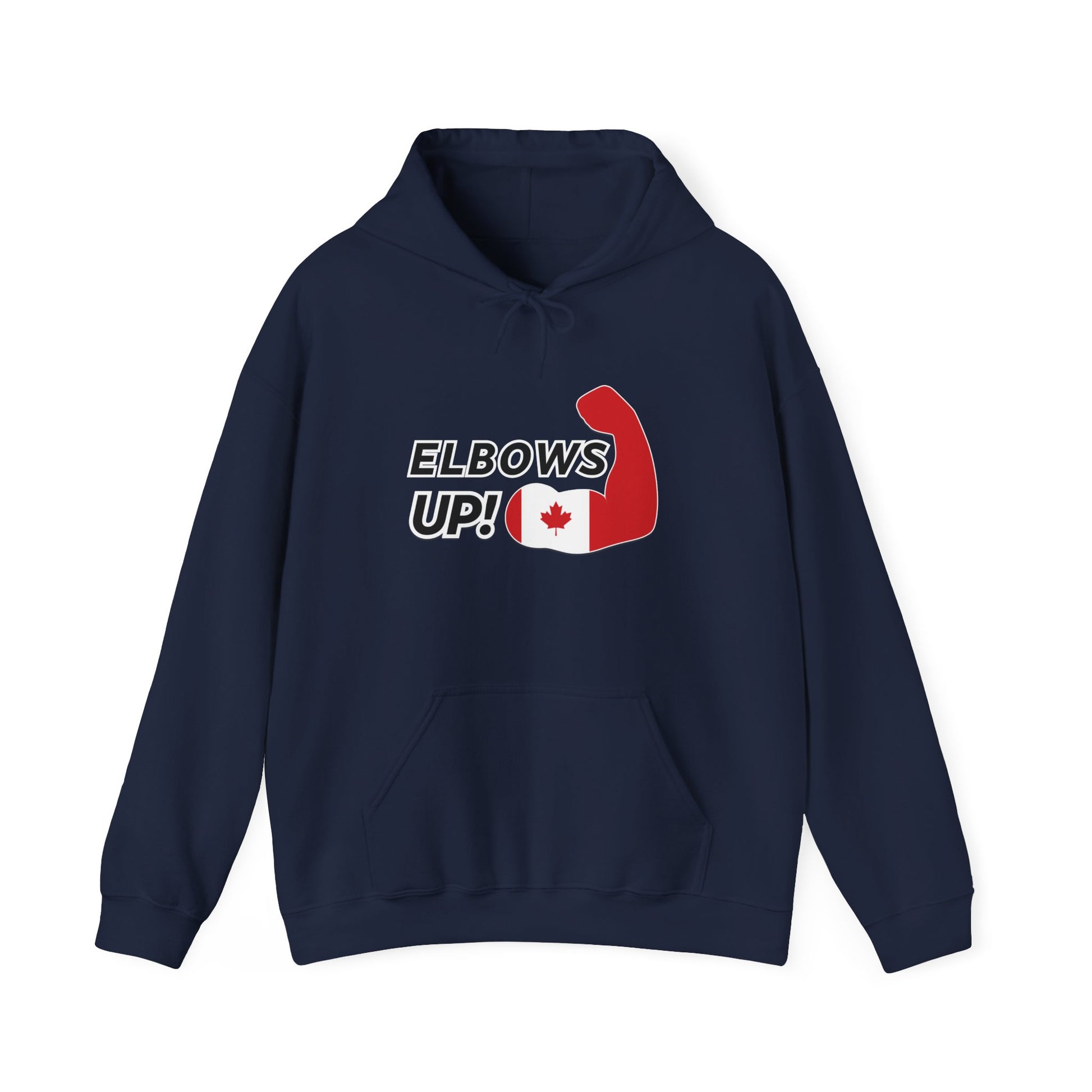 Canada_Elbows_up_Hoodie_Navy