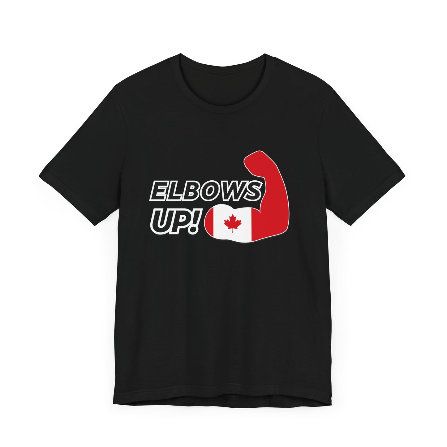 Canada Elbows up! T-Shirt Black