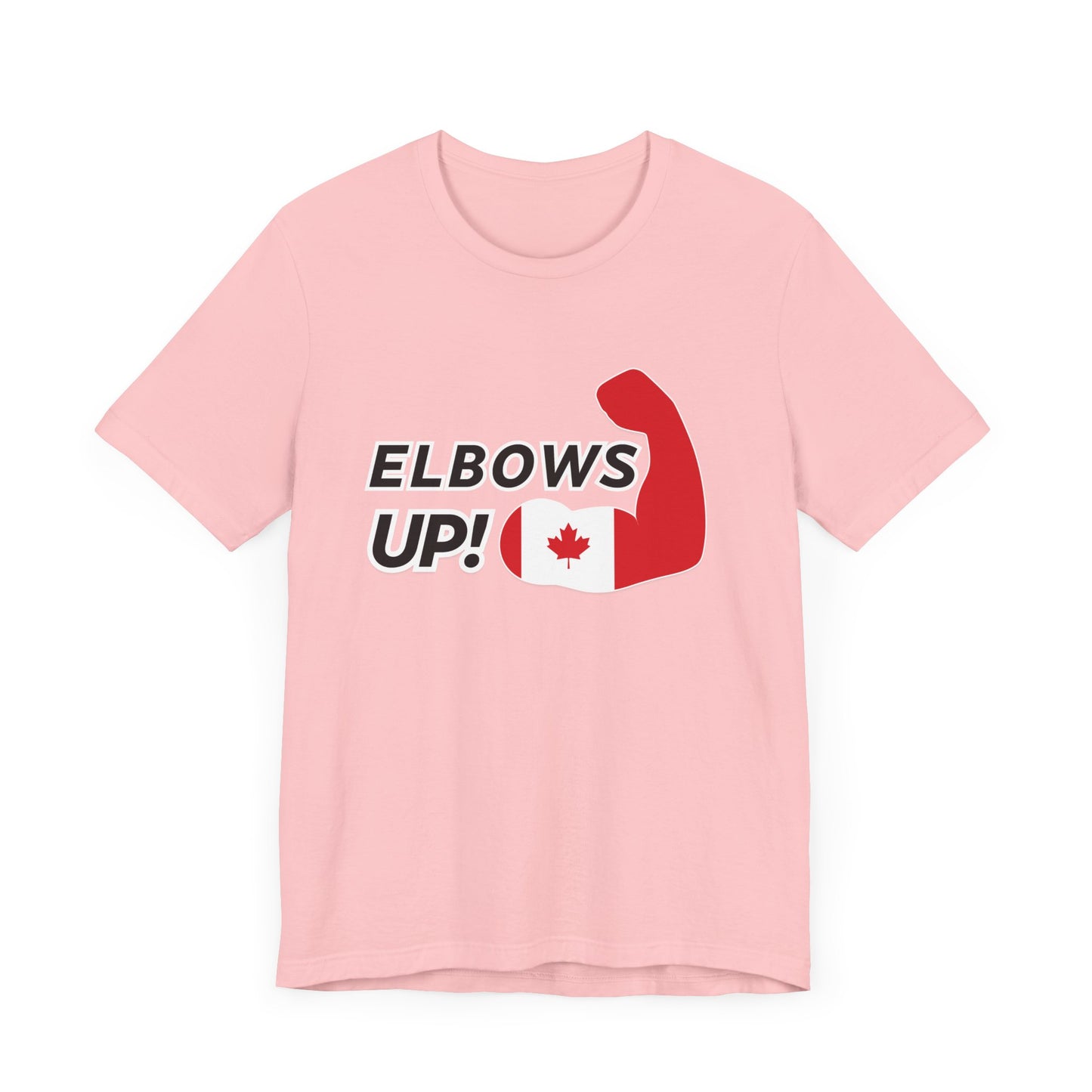 Canada Elbows up! T-Shirt Pink