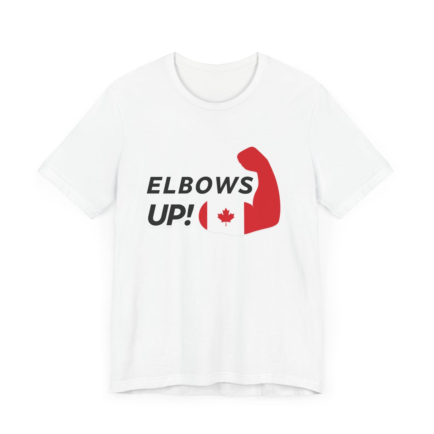 Canada Elbows up! T-Shirt White