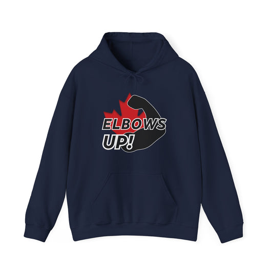 Canada Elbows up! Hoodie Navy