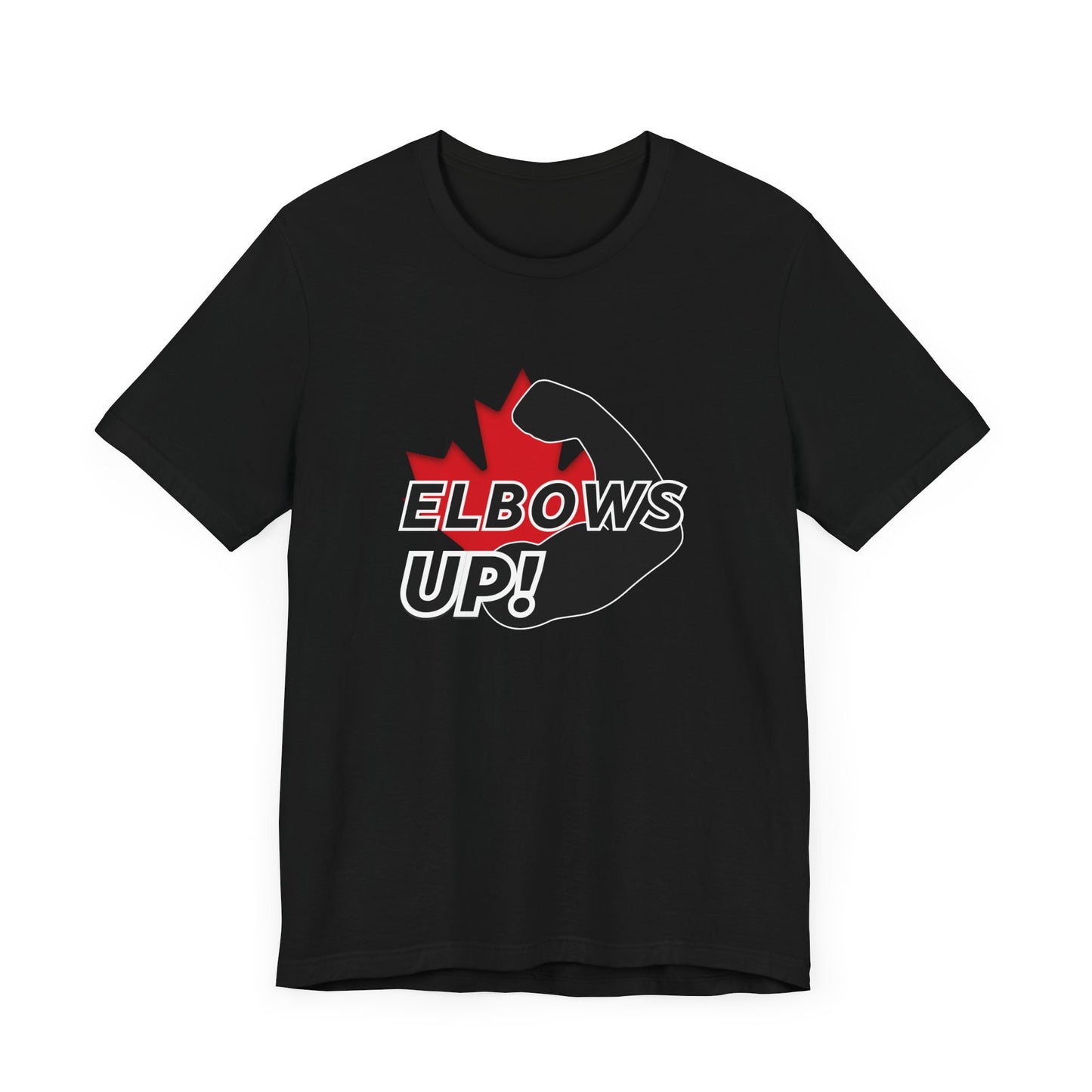 Canada Elbows up! T-Shirt Black