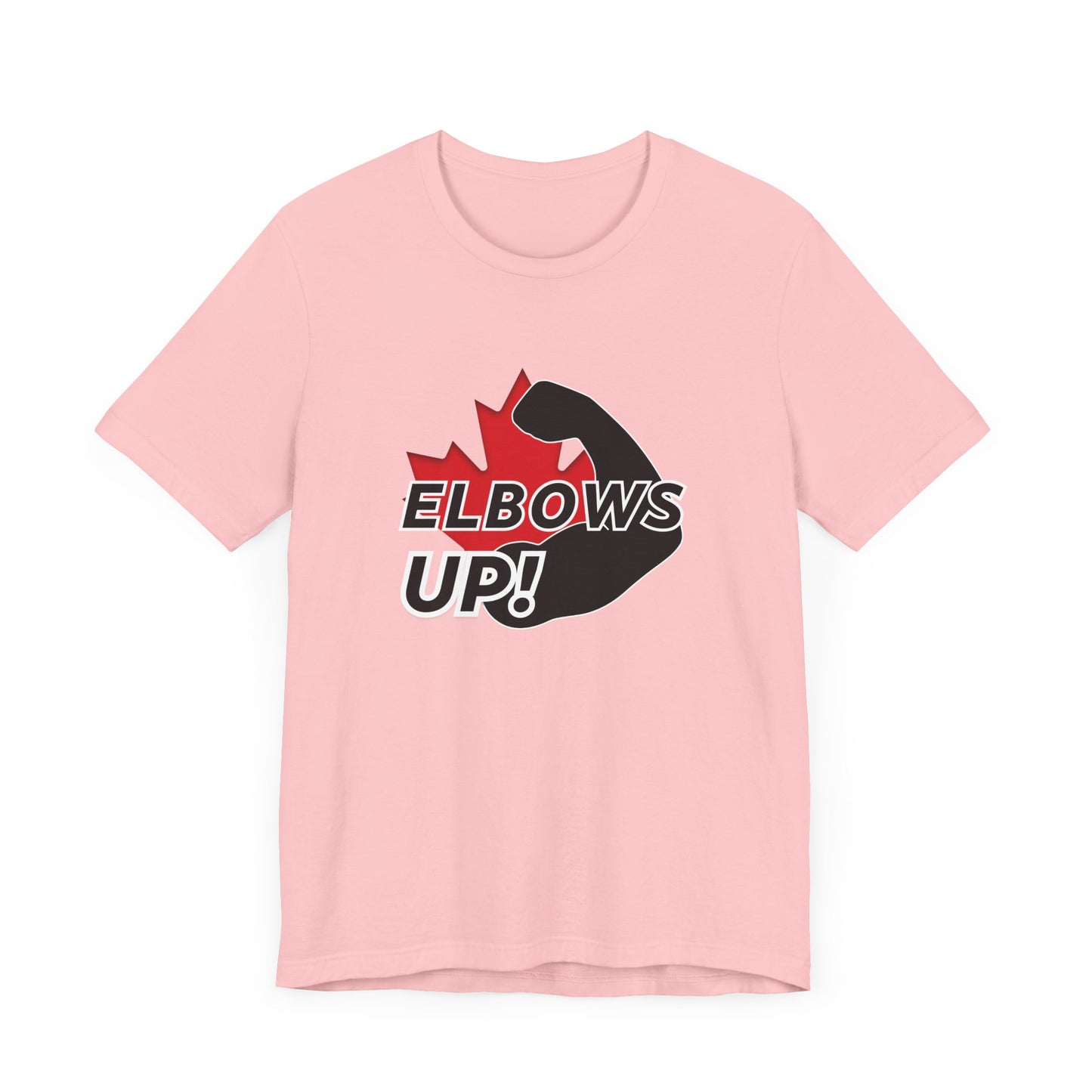 Canada Elbows up! T-Shirt Pink