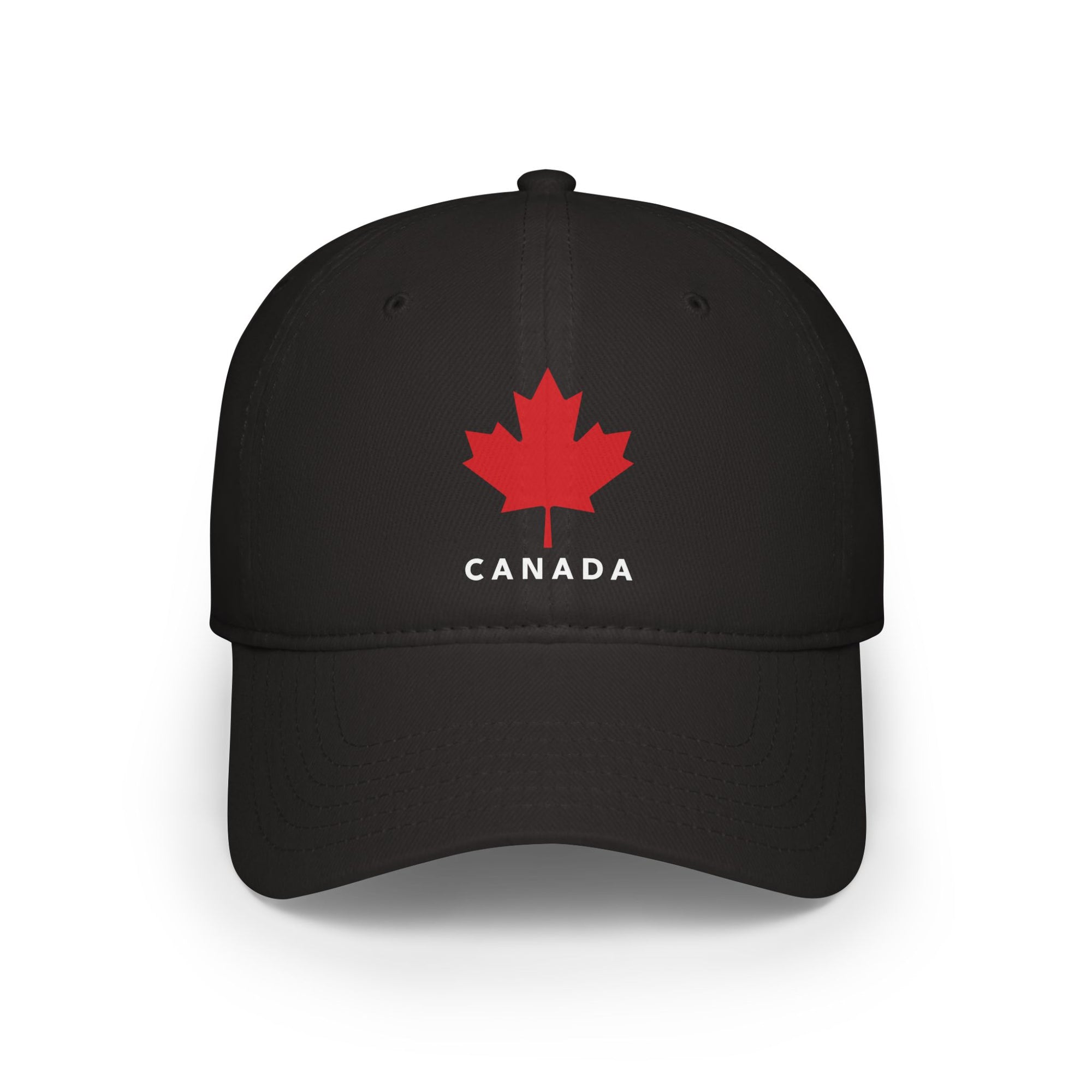 Canada Maple Leaf Cap Black