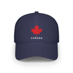 Canada Maple Leaf Baseball Cap Navy