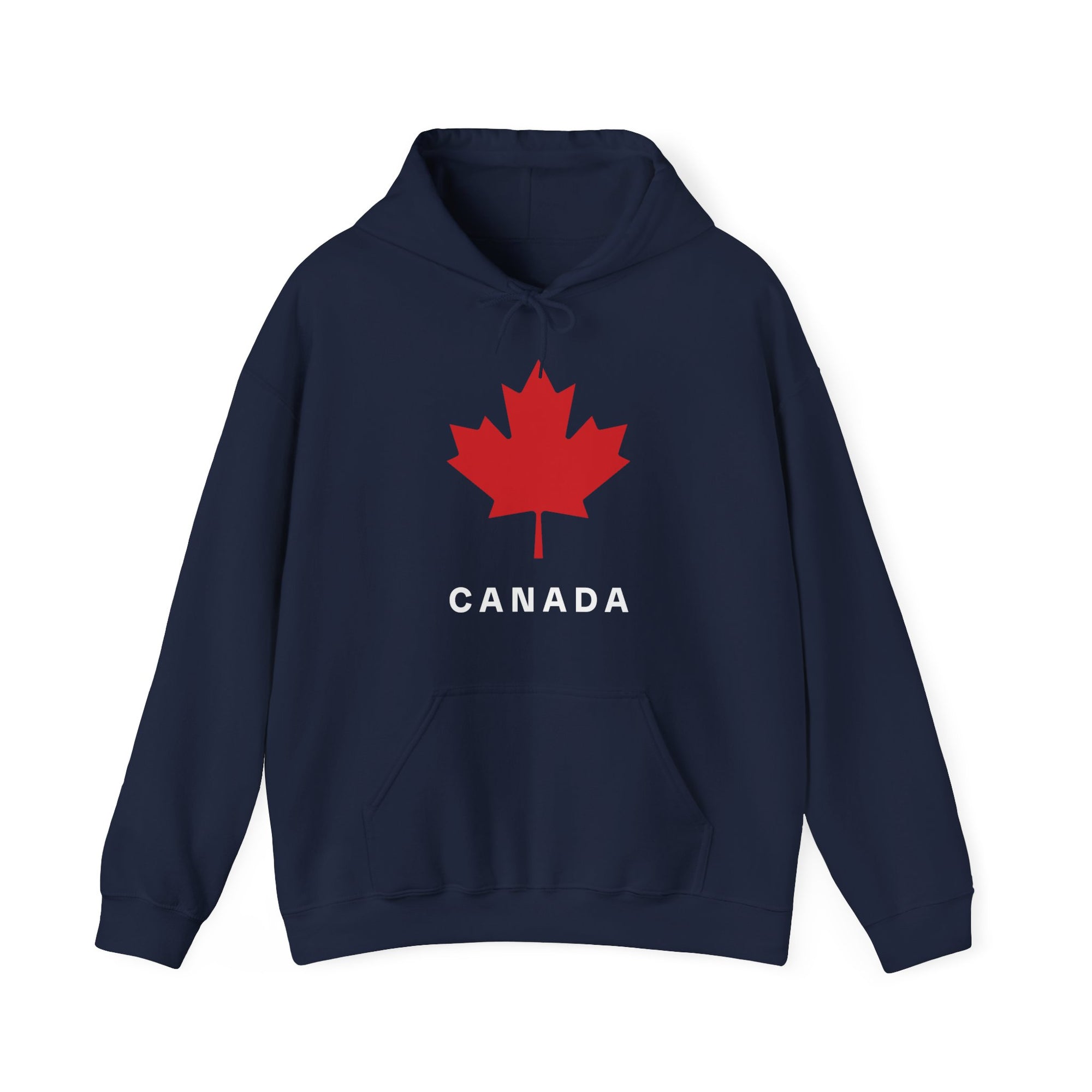 Canada Maple Leaf Hoodie Navy