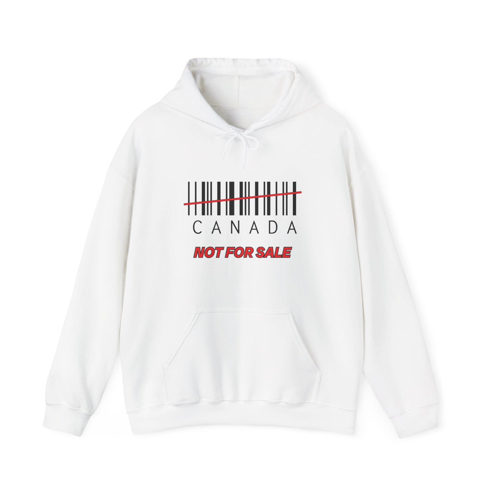 Canada not for Sale Hoodie White