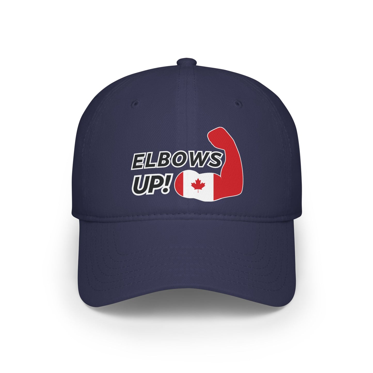 Elbows Up Canadian Power Cap Navy