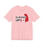 Elbows Up Canadian Power Shirt Pink
