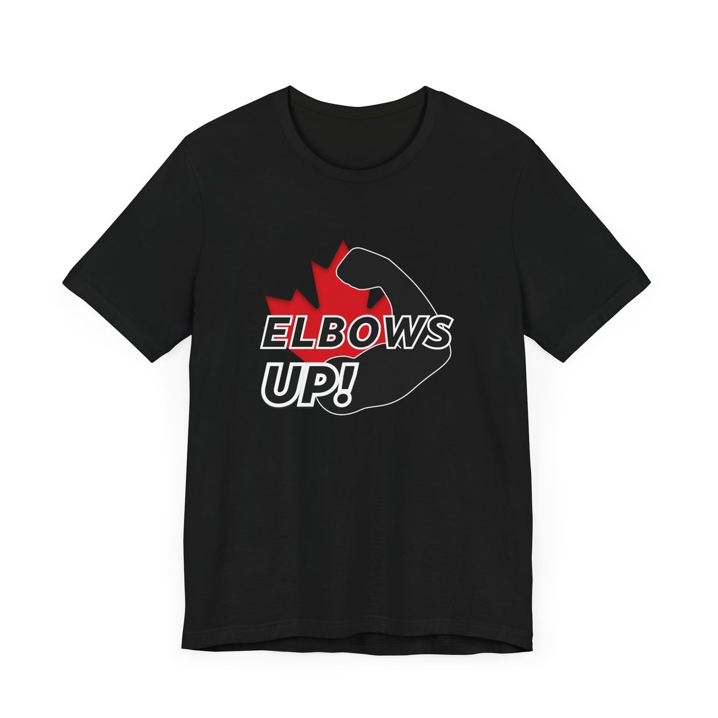 Elbows Up Shir Black
