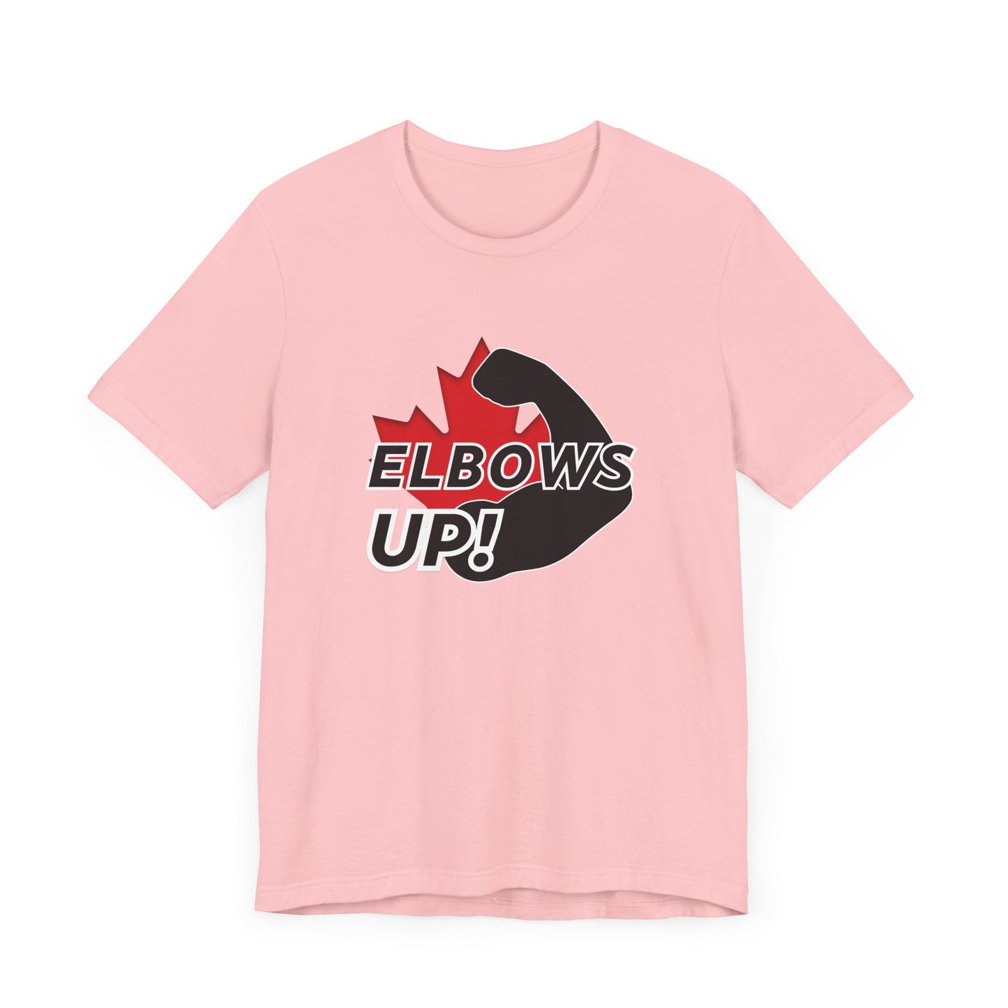 Elbows Up Shirt Pink
