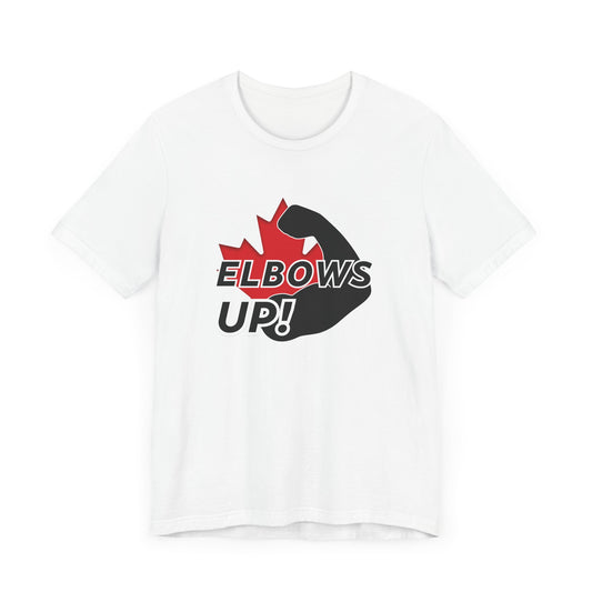 Elbows Up Shirt White