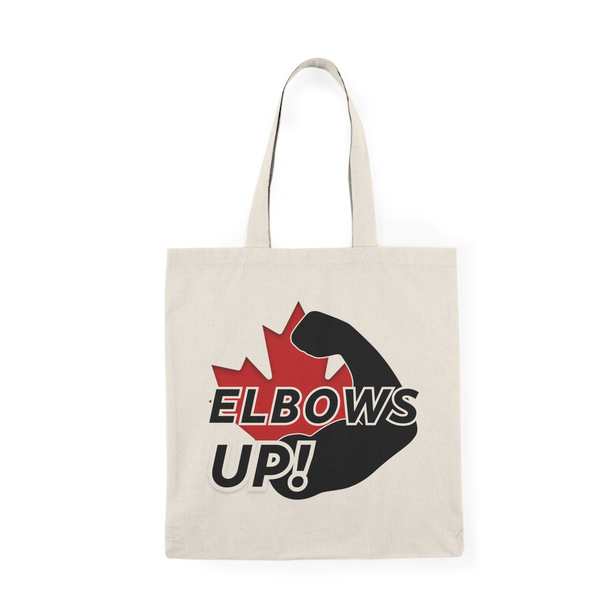 Elbows Up Tote Bag