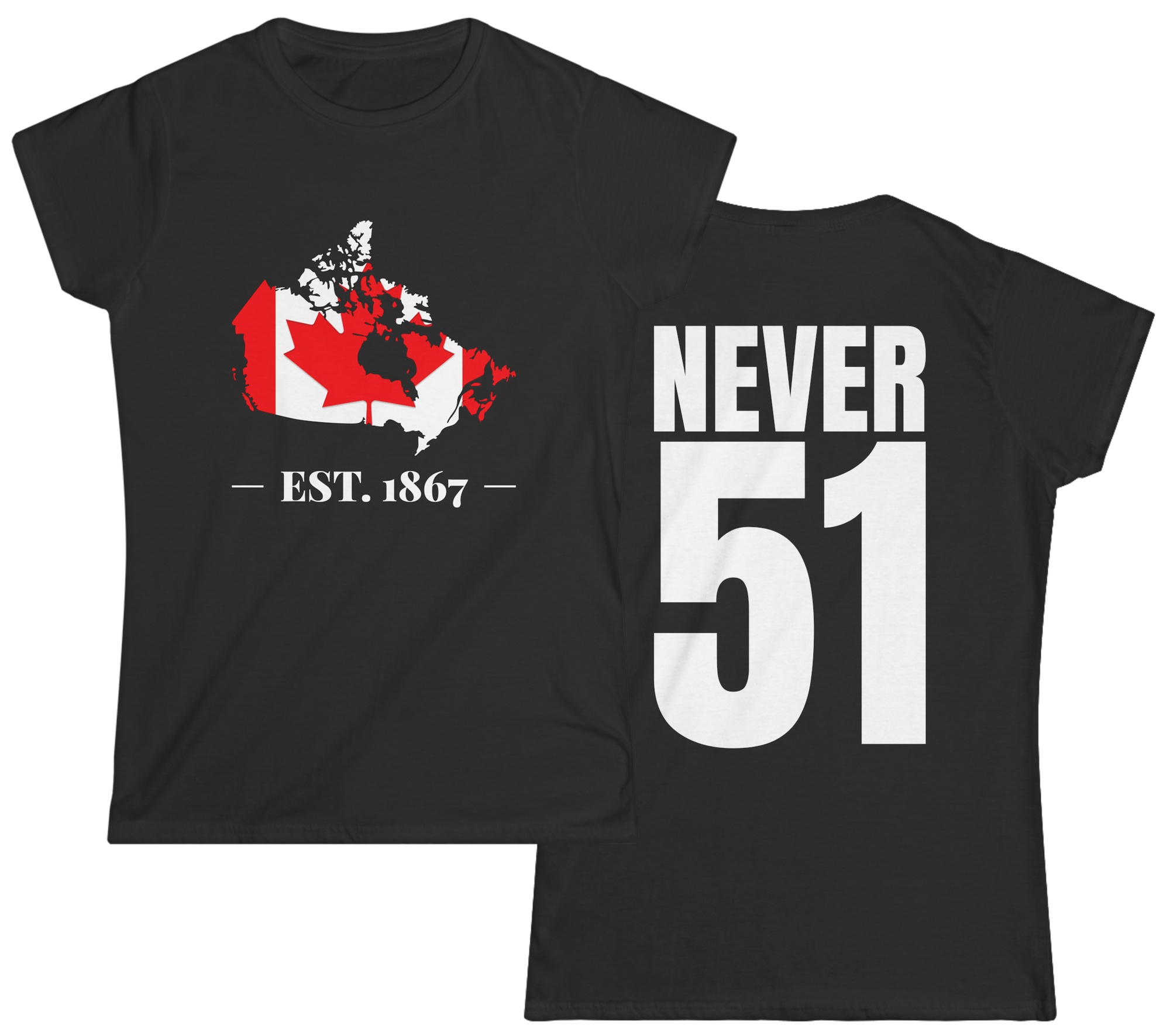 Established 1867 ever 51 women's shirt black