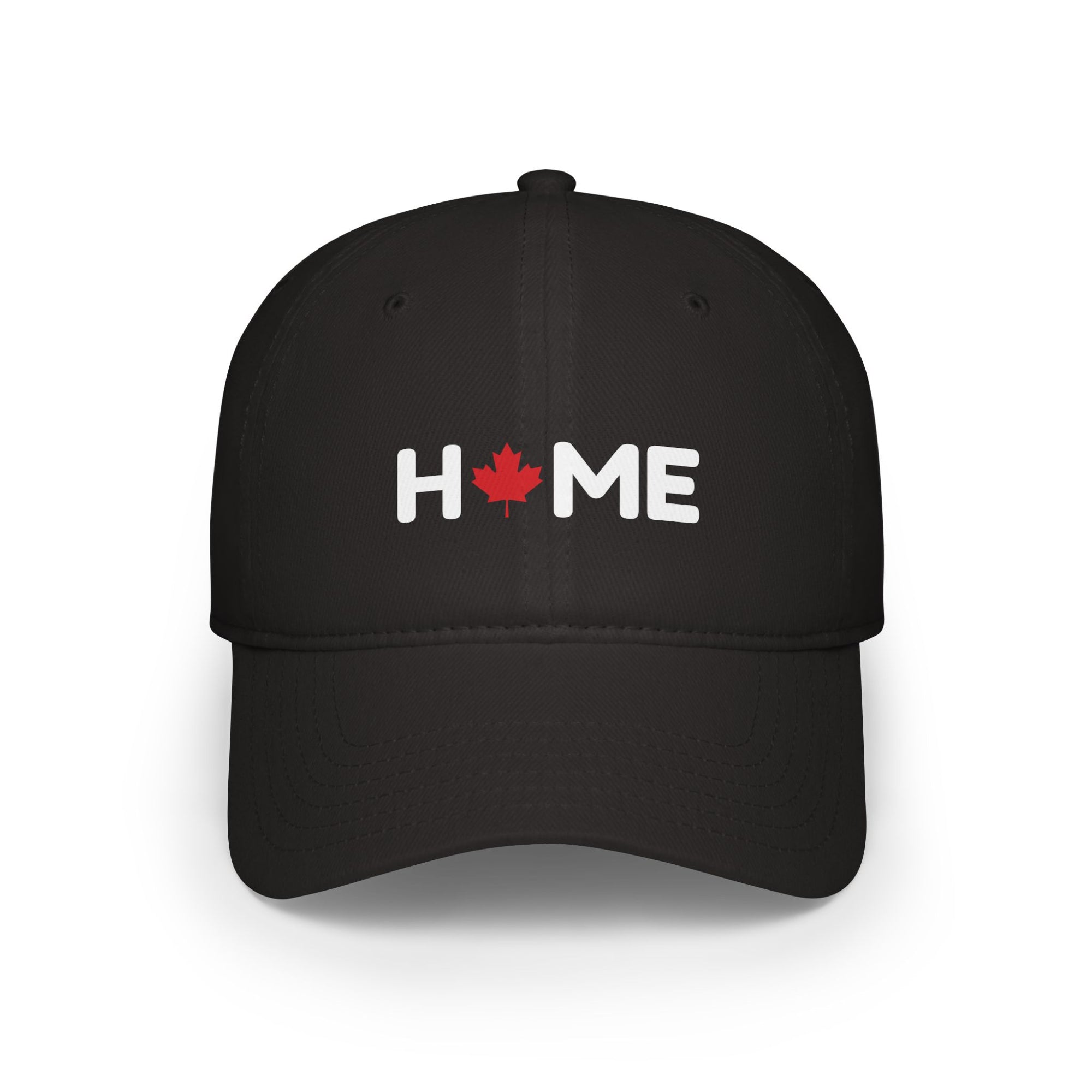 Home Maple Leaf Cap Black