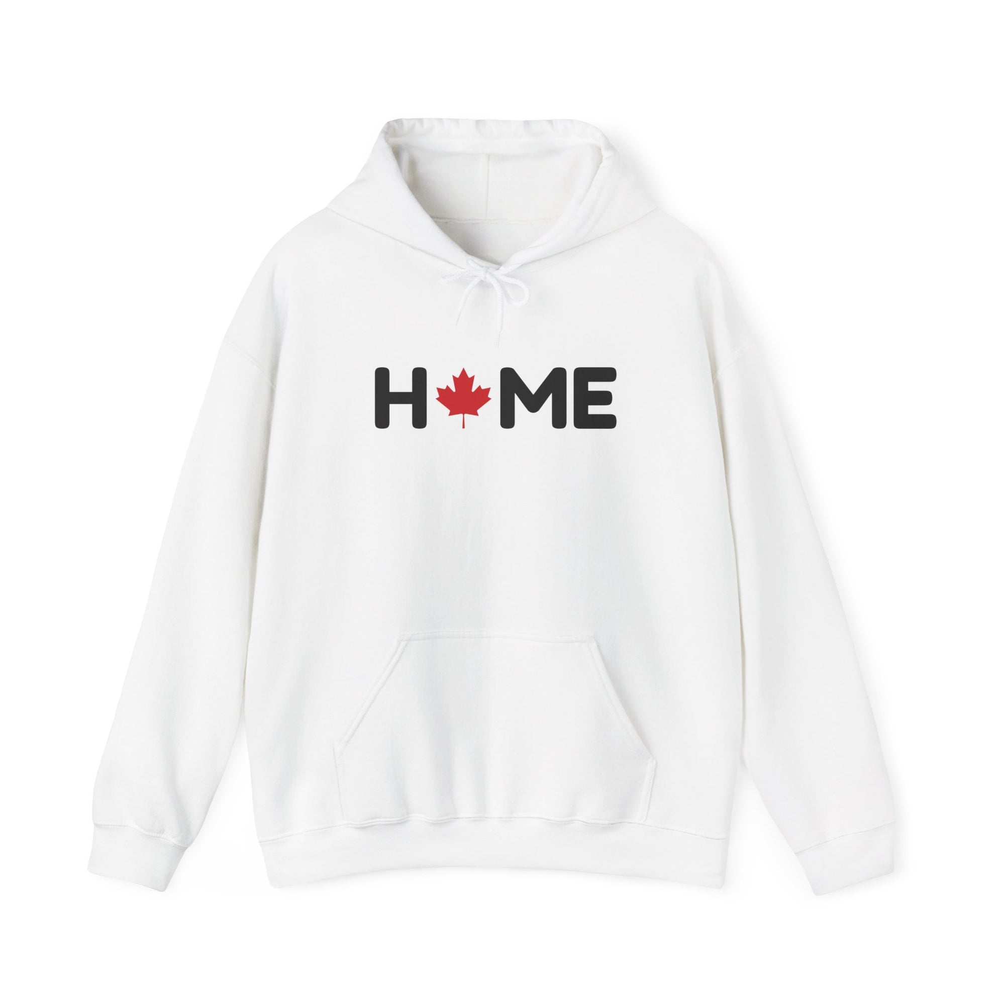 Home Maple Leaf Hoodie White
