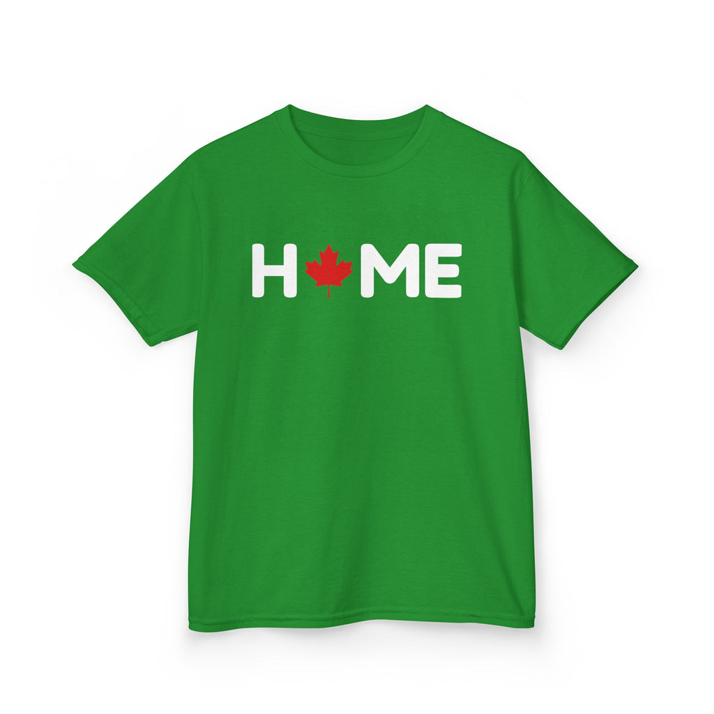 Home Maple Leaf Kid Shirt Green