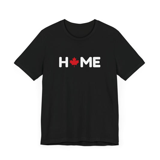 Home Maple Leaf Shirt Black