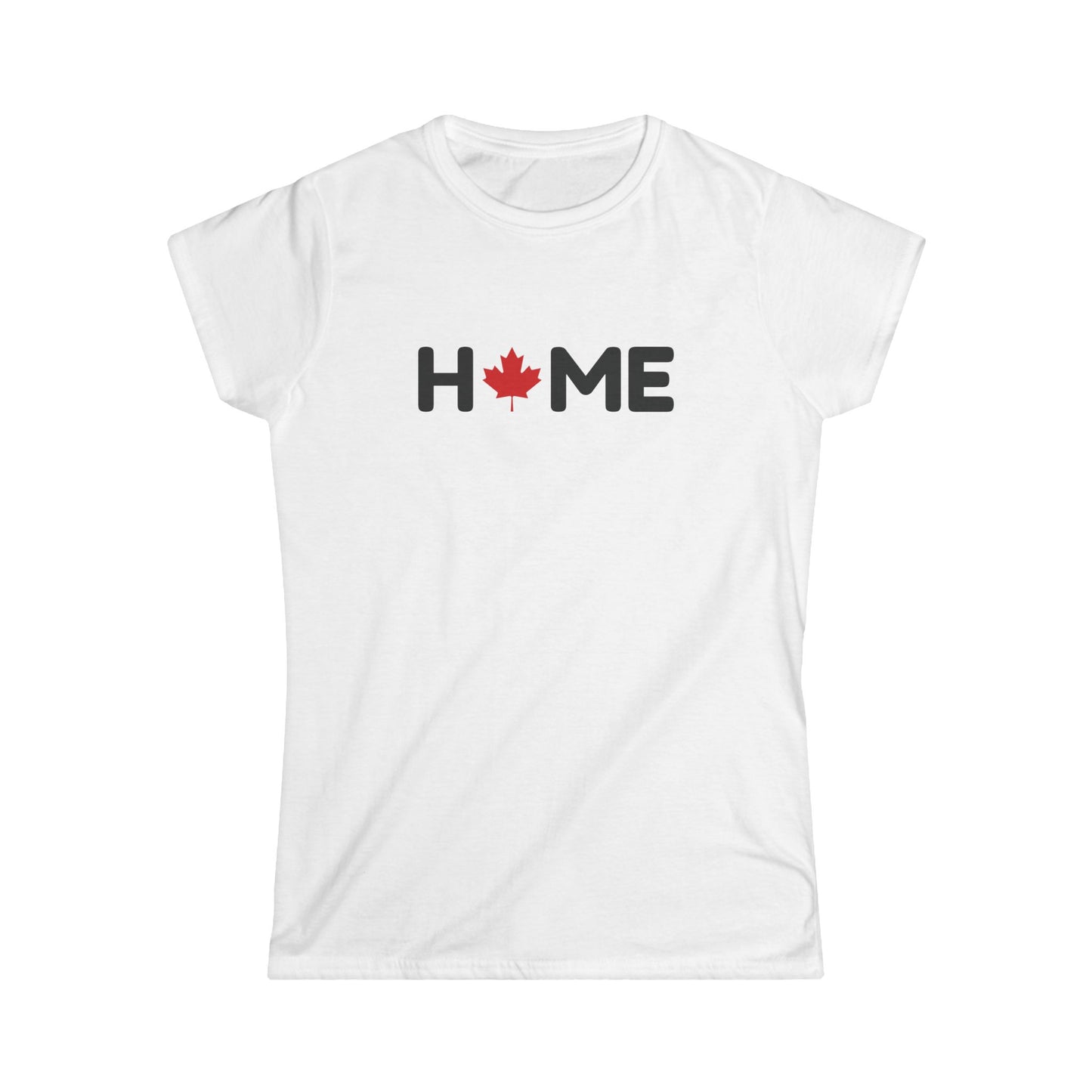 Home Maple Leaf Women Shirt White