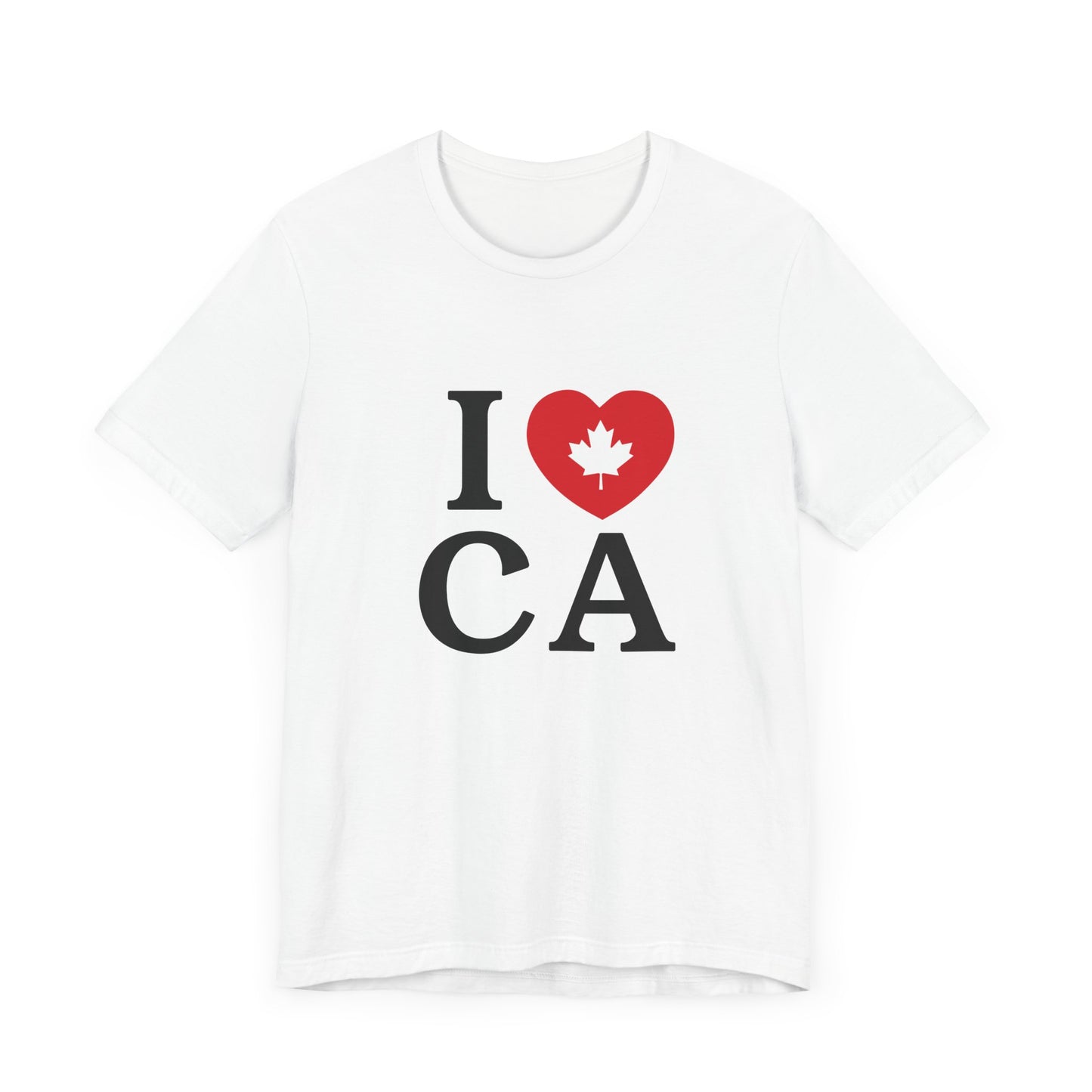 I Love Canada T-Shirt White 