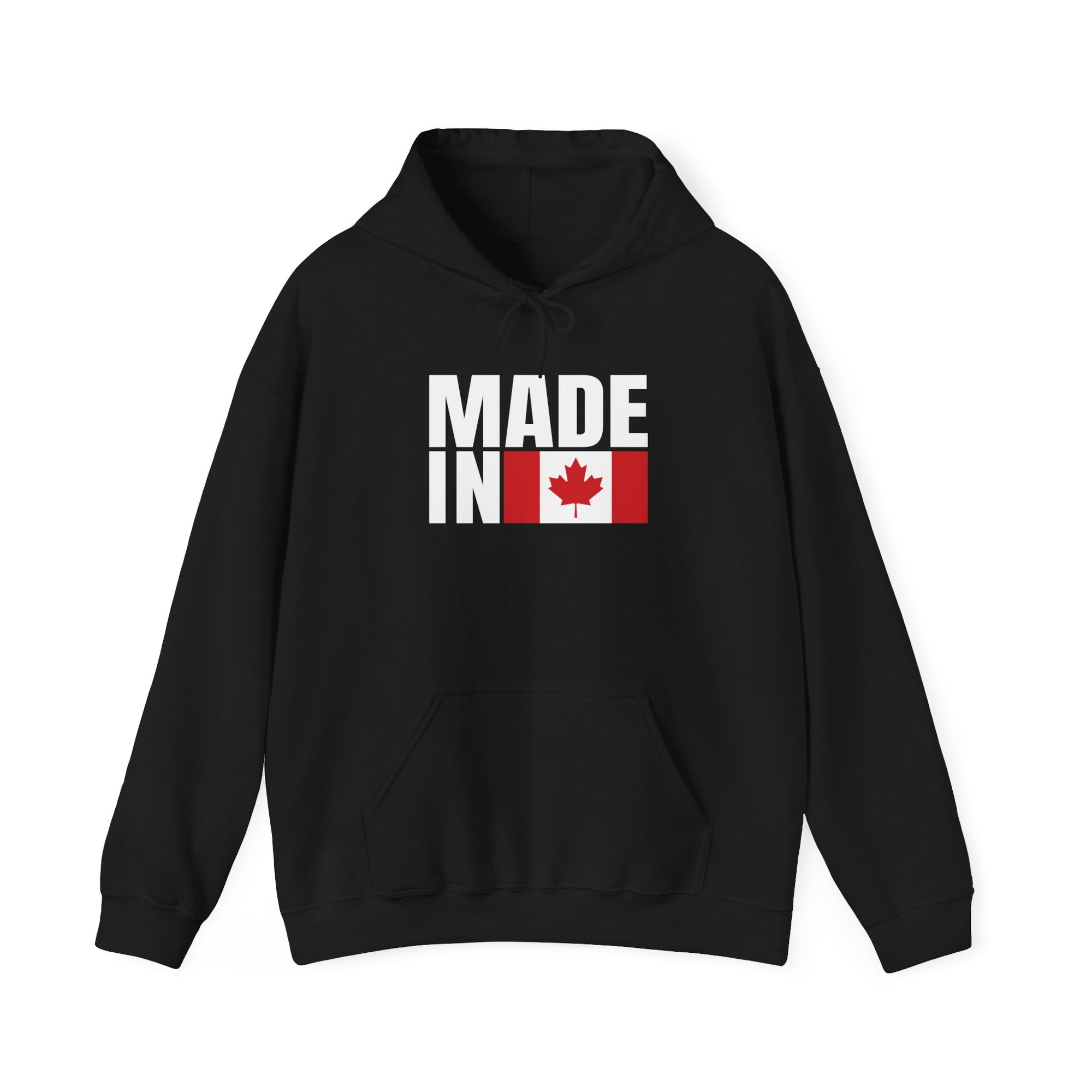 Made in Canada hoodie black