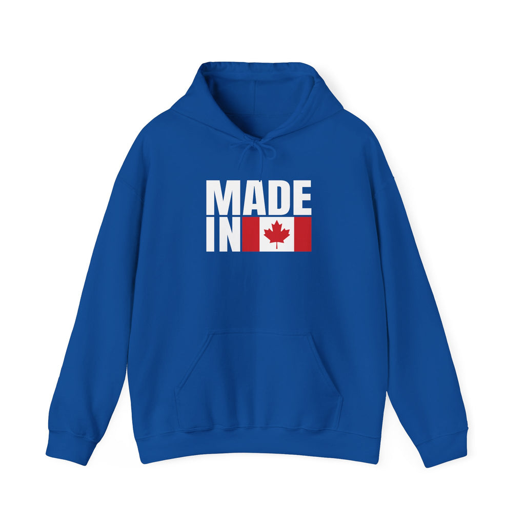Made in Canada hoodie blue