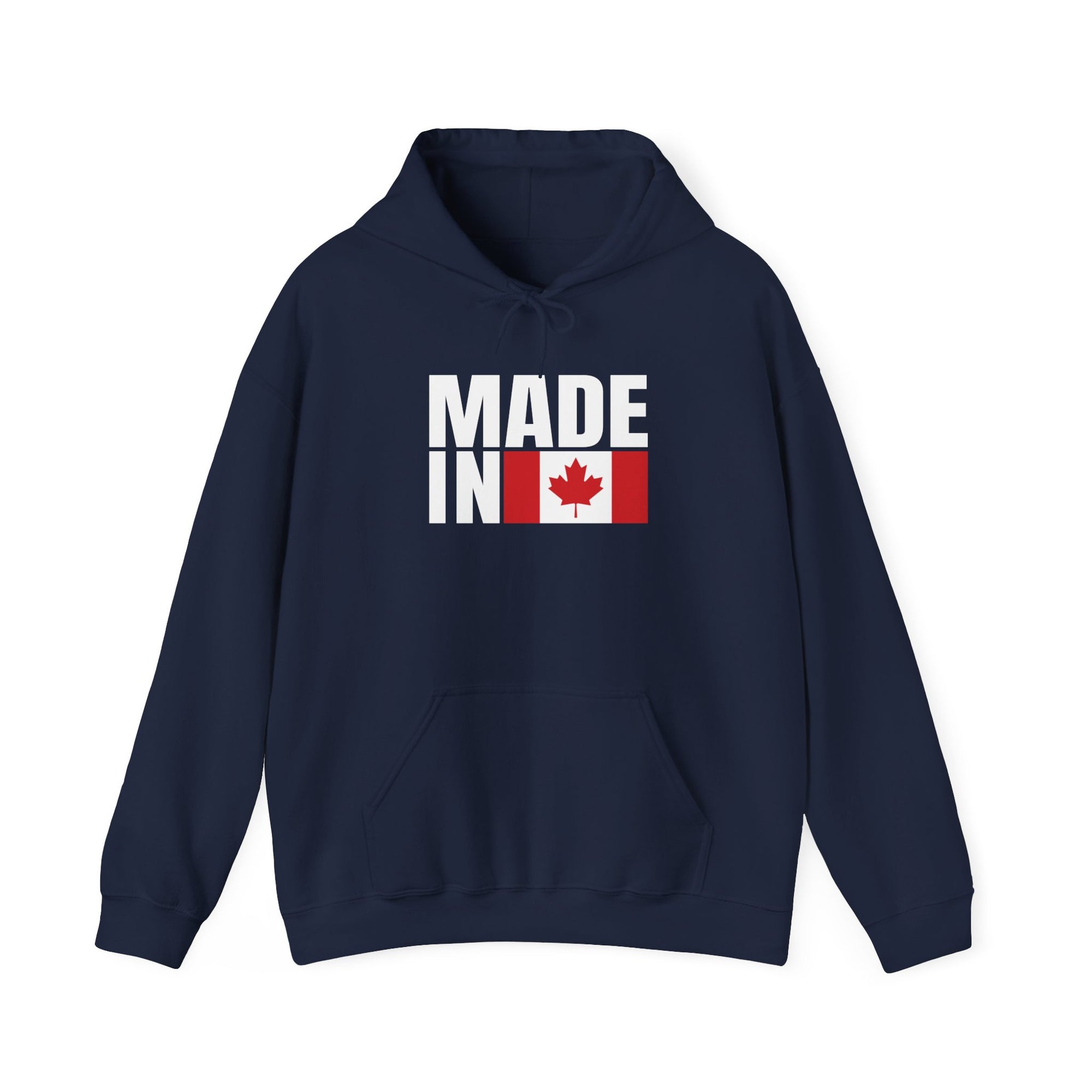 Made in Canada hoodie navy