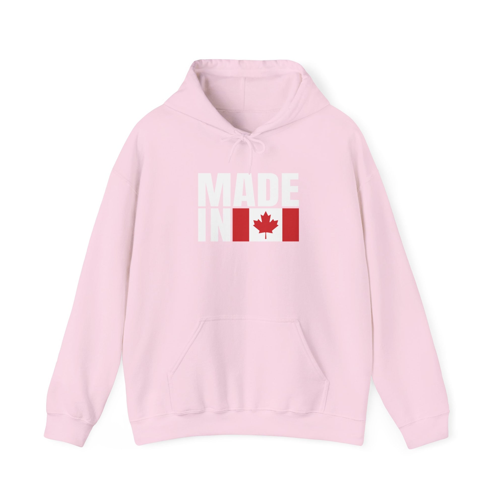 Made in Canada hoodie pink