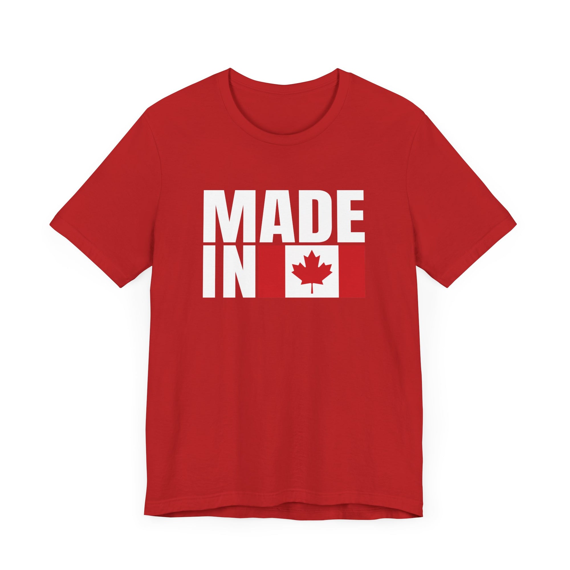Made in Canada shirt red