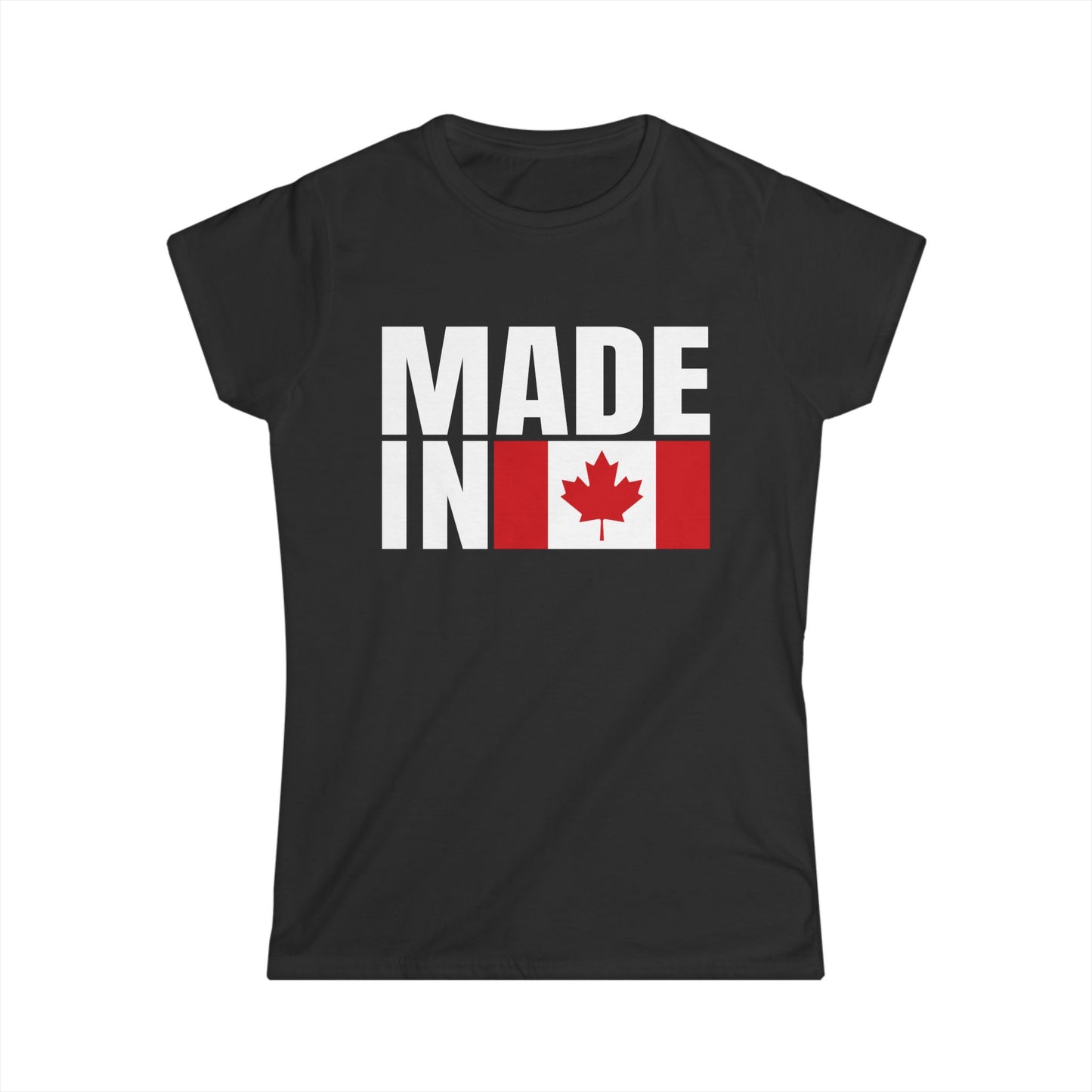 Made in Canada women's shirt black
