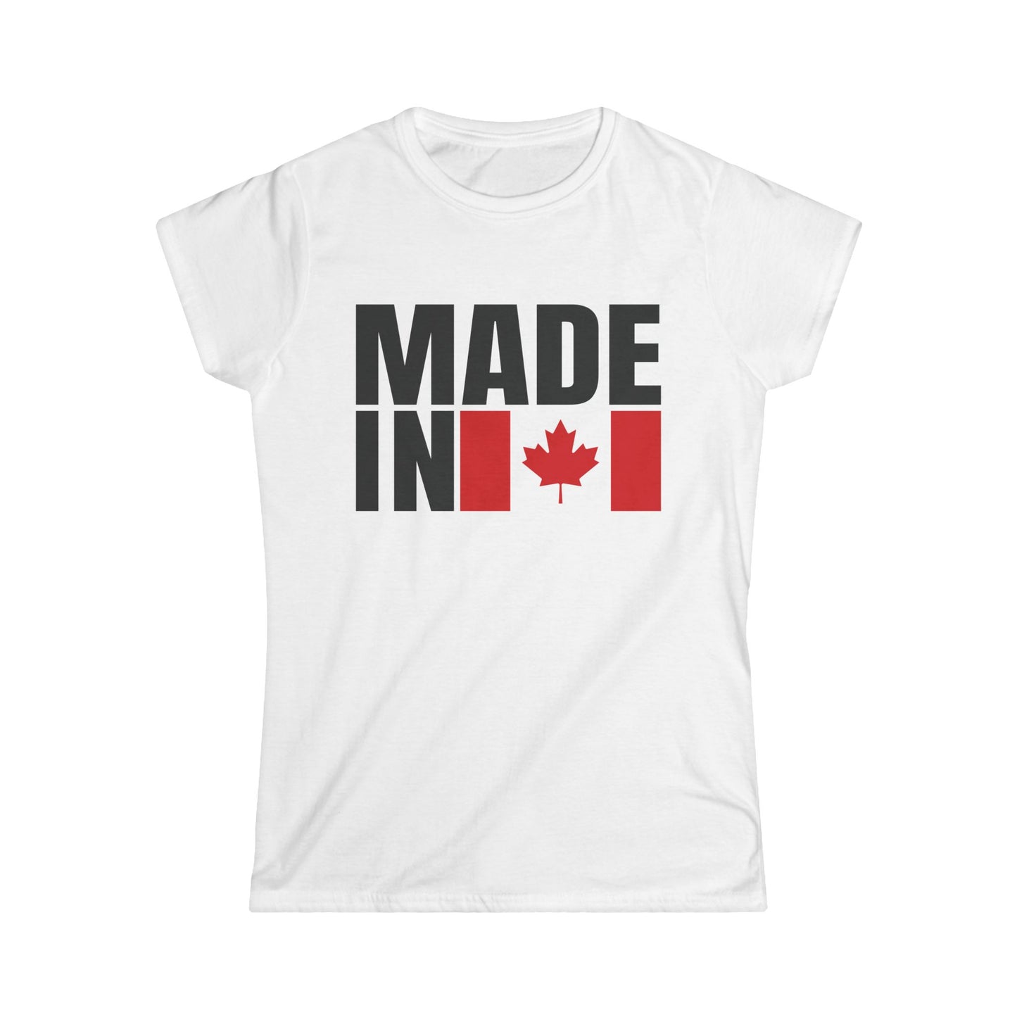 Made in Canada women's shirt white