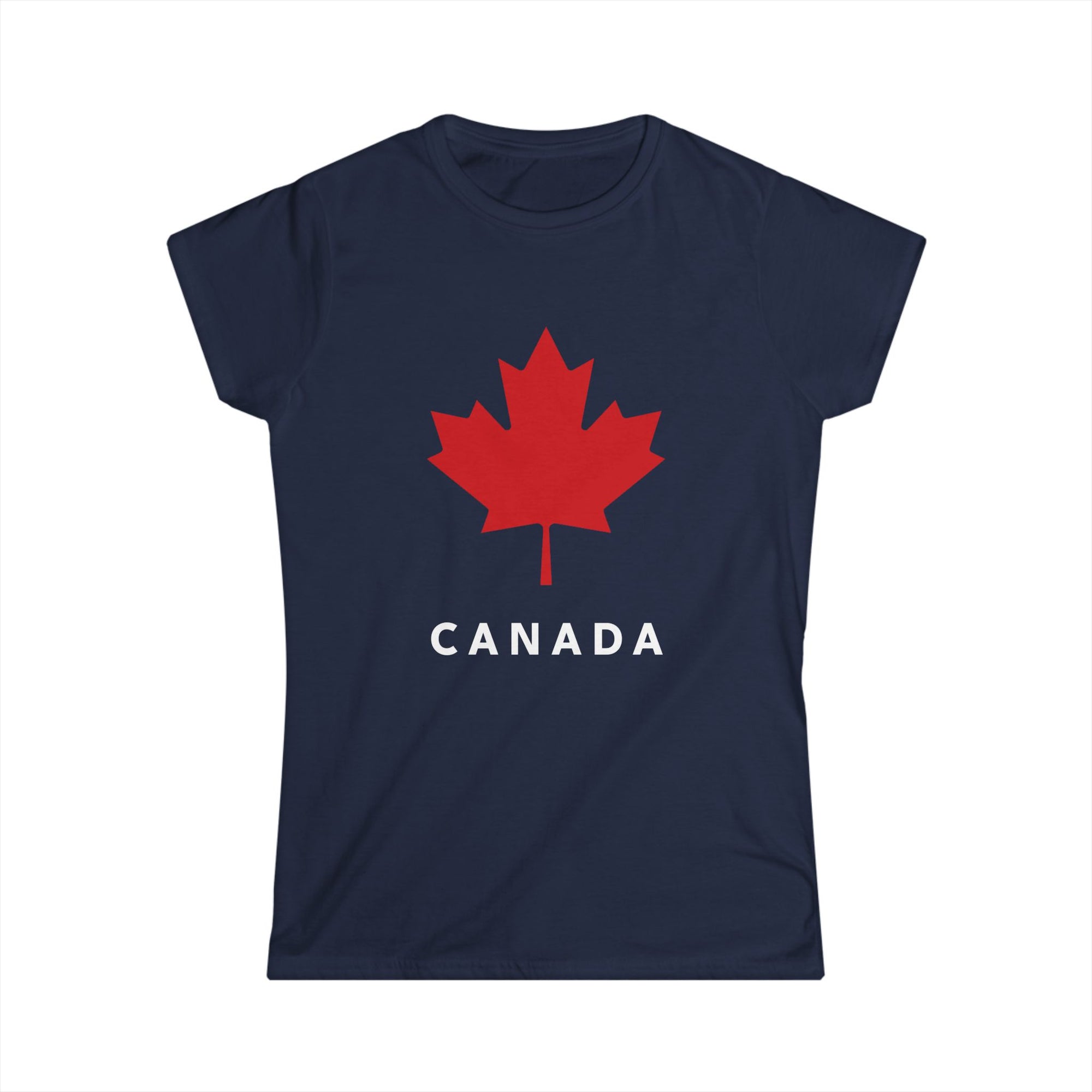 maple leafs women's shirt navy