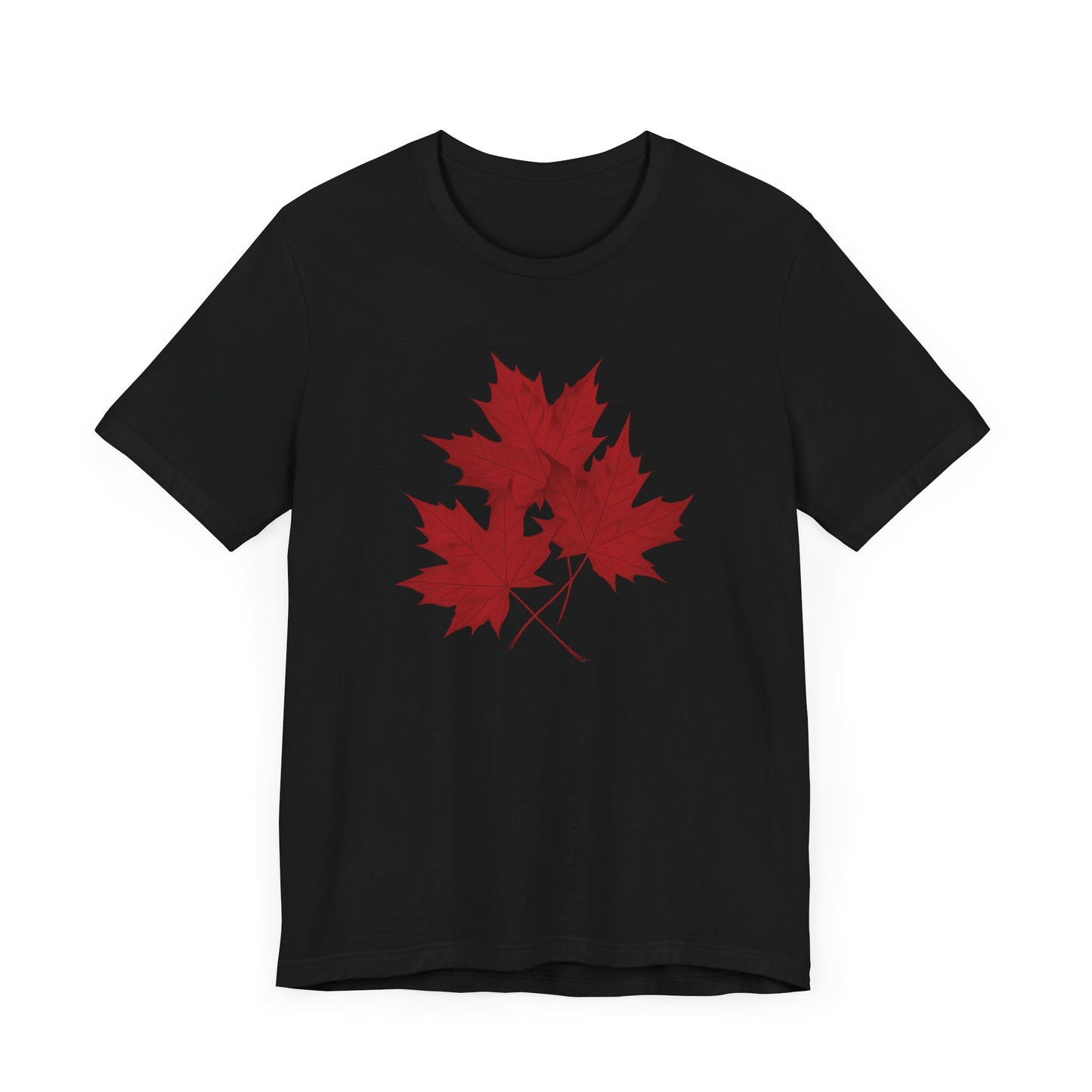 Maple Leaves shirt black