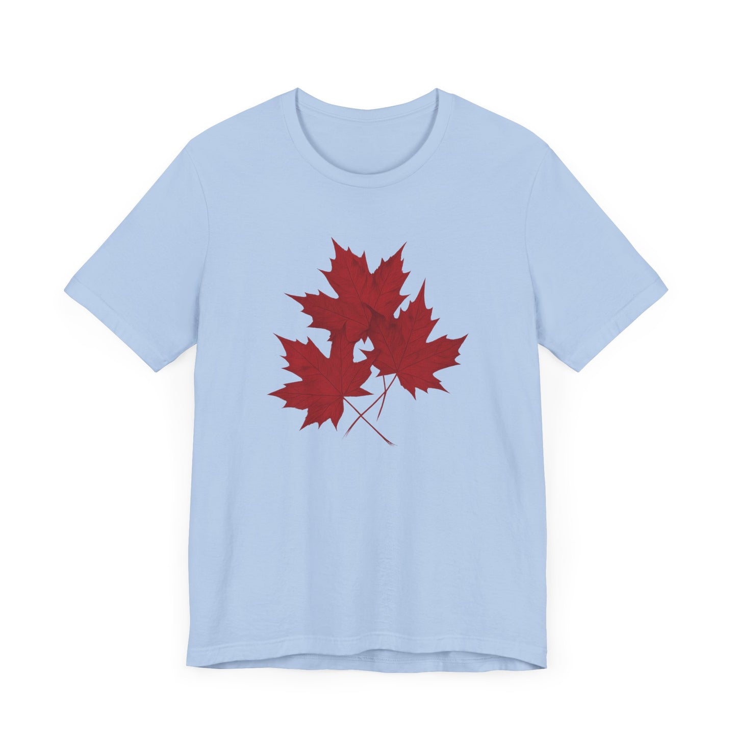 Maple Leaves shirt light blue
