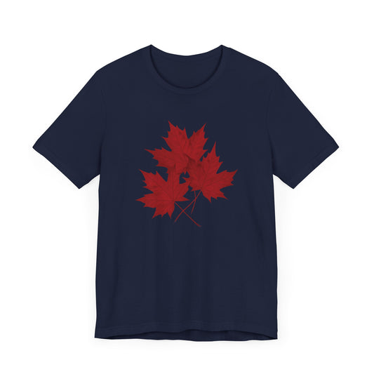 Maple Leaves shirt navy