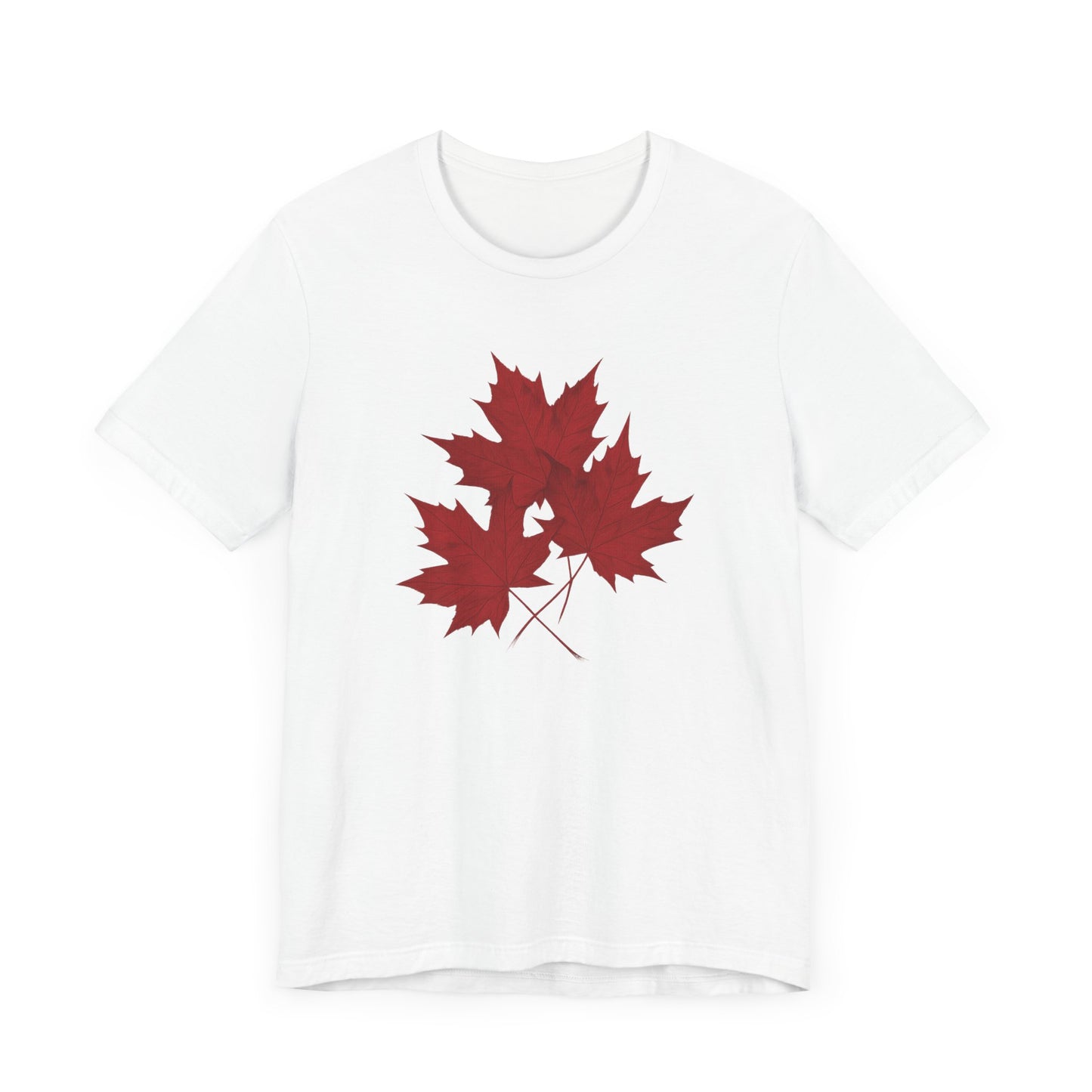 Maple Leaves Shirt White