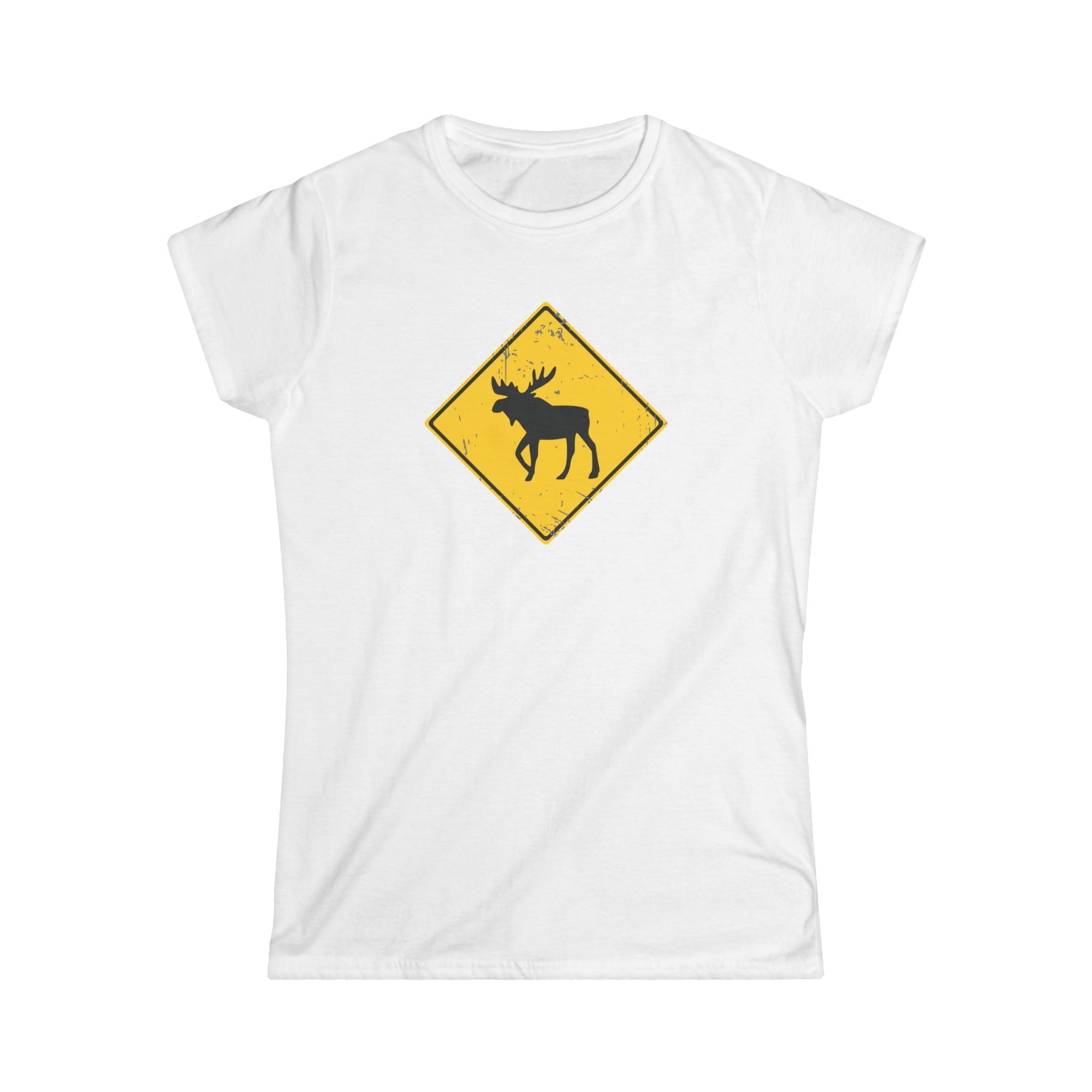 Moose Crossing Women's Shirt White