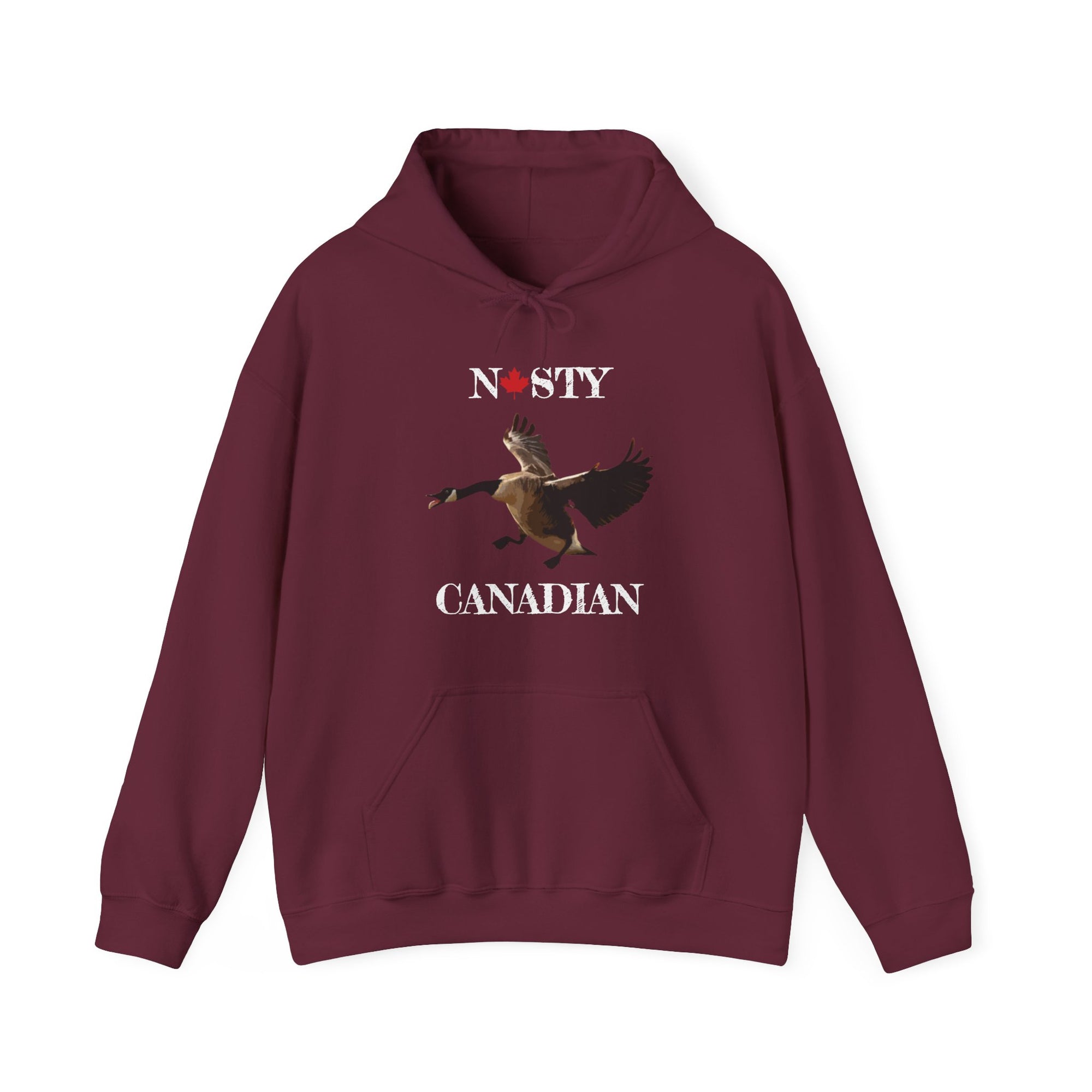 Nasty Canadian Hoodie Maroon