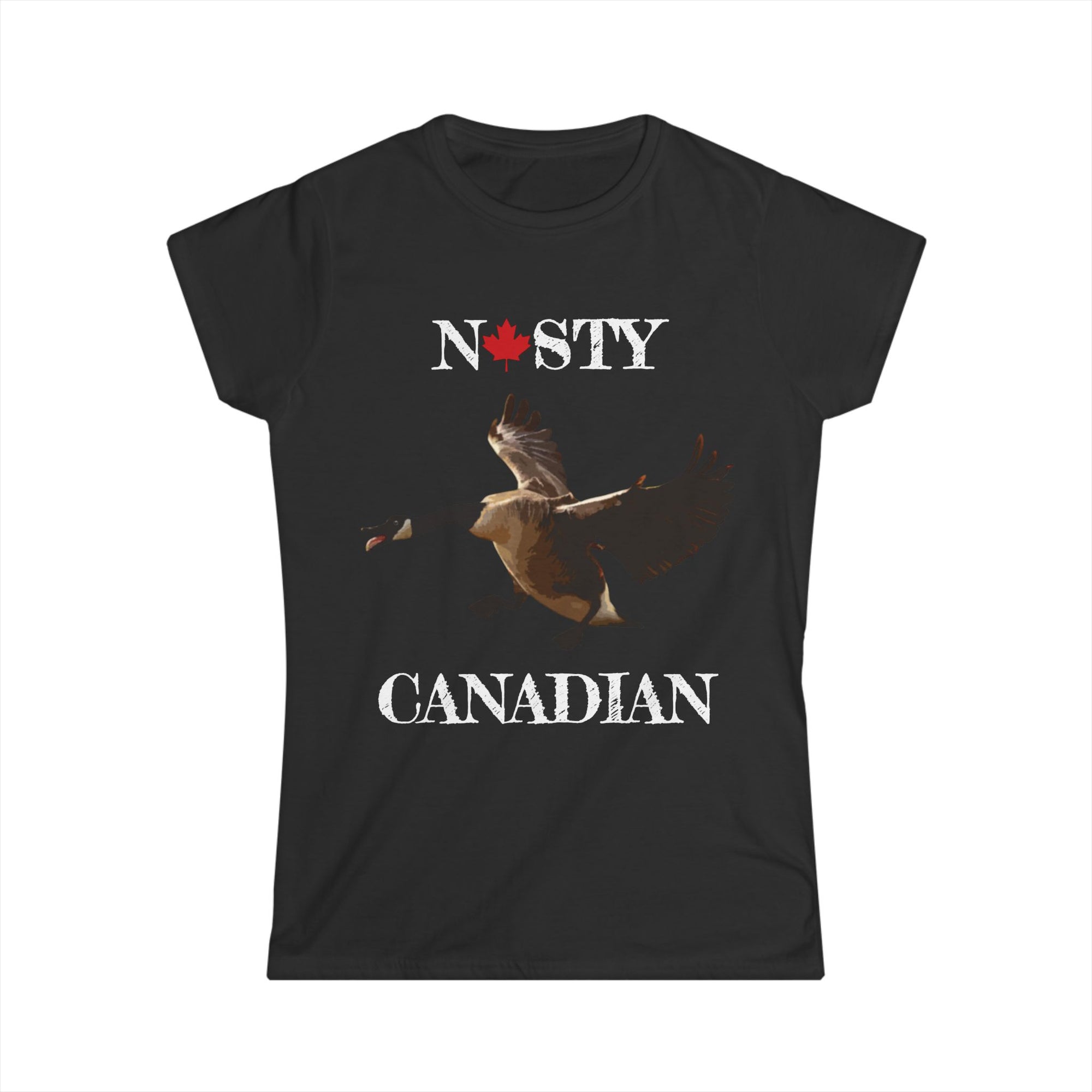 nasty Canadian women's shirt black
