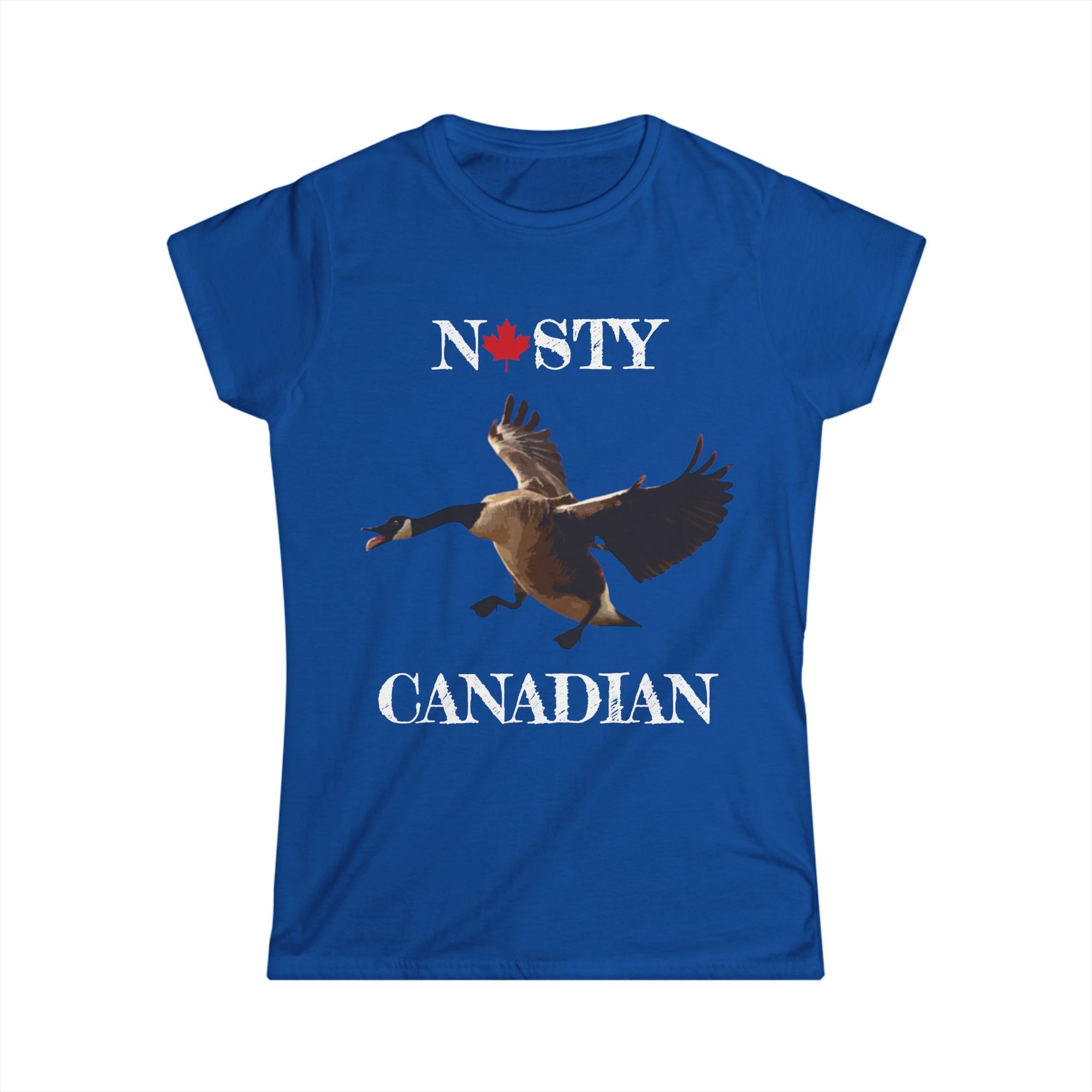 nasty Canadian women's shirt blue