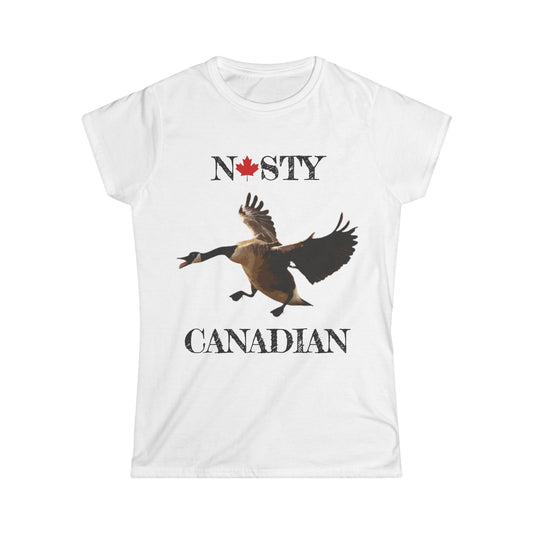 nasty Canadian women's shirt white