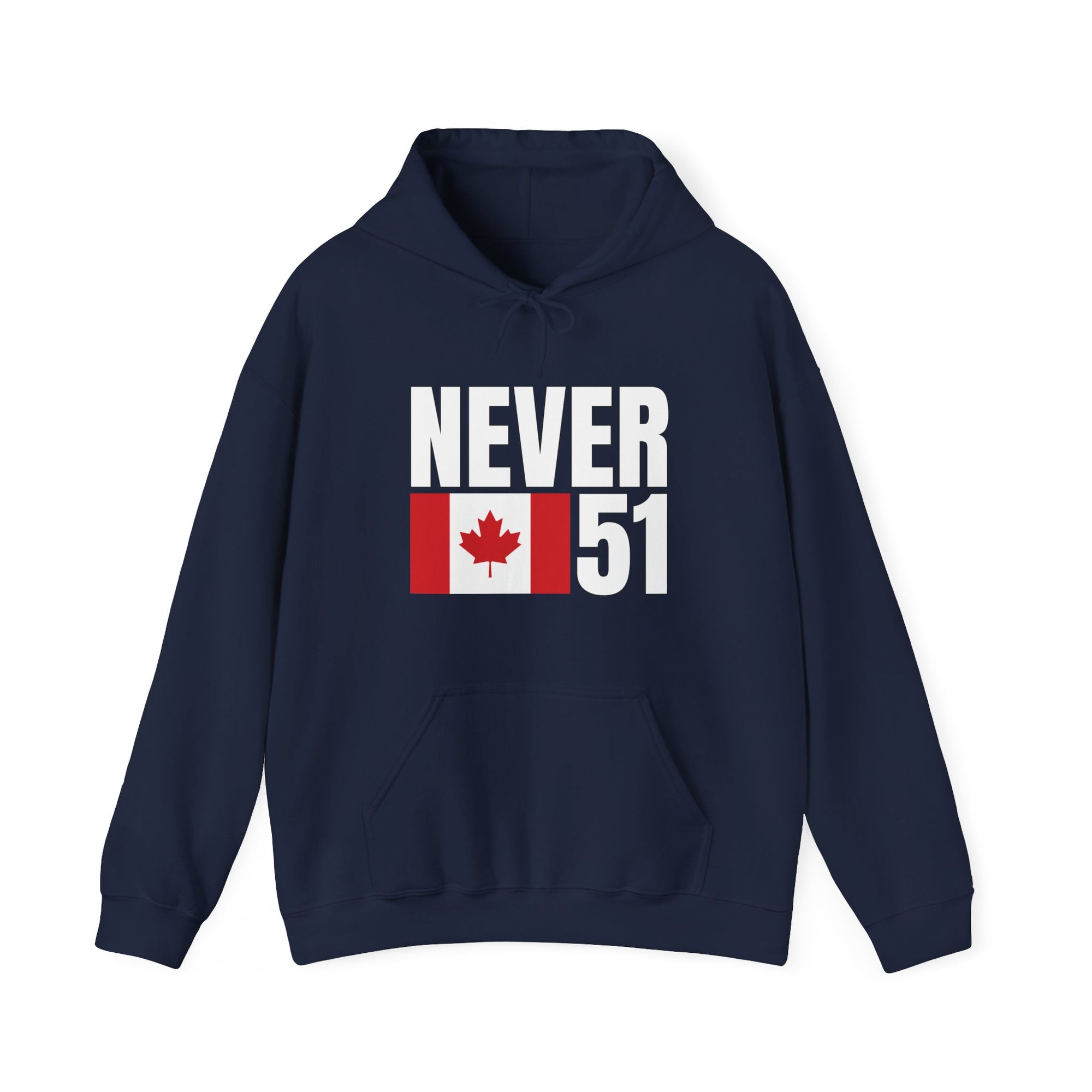 never 51 hoodie navy