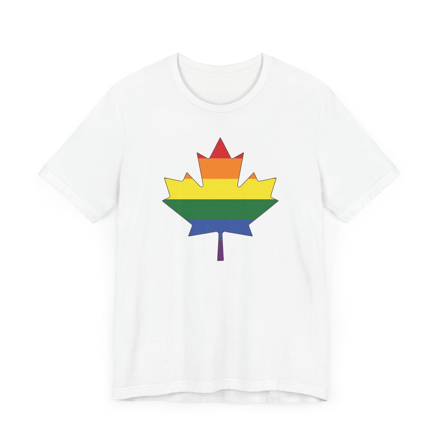 Pride Maple Leaf  White