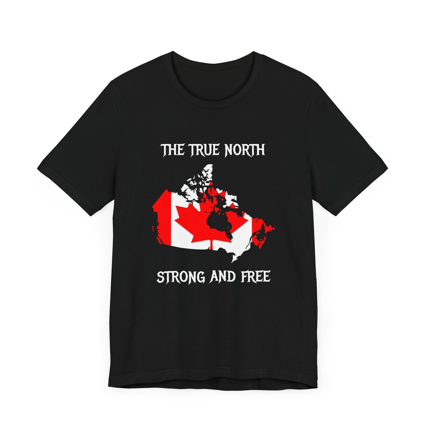 True North Strong and Free Shirt Black