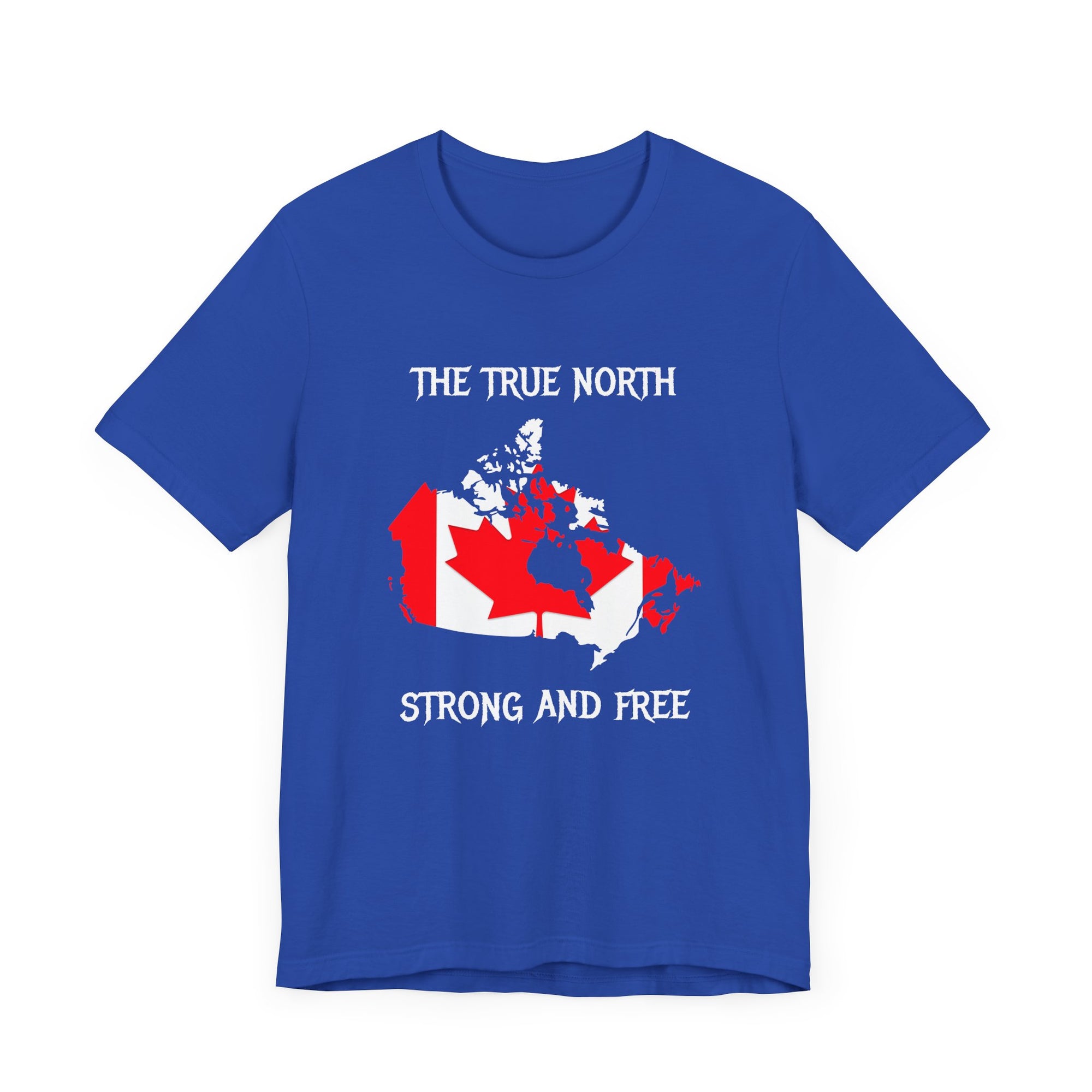 True North Strong and Free Shirt Blue