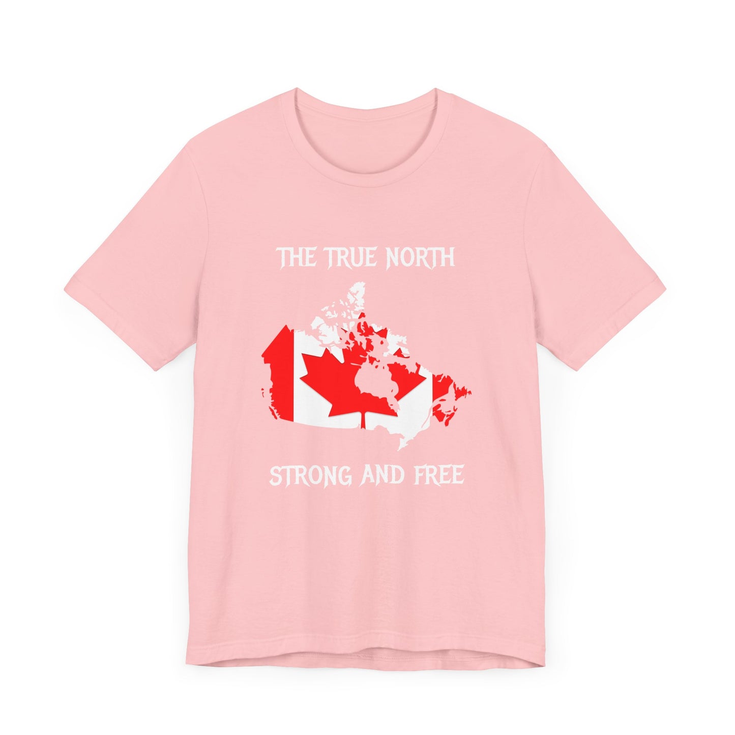 True North Strong and Free Shirt Pink