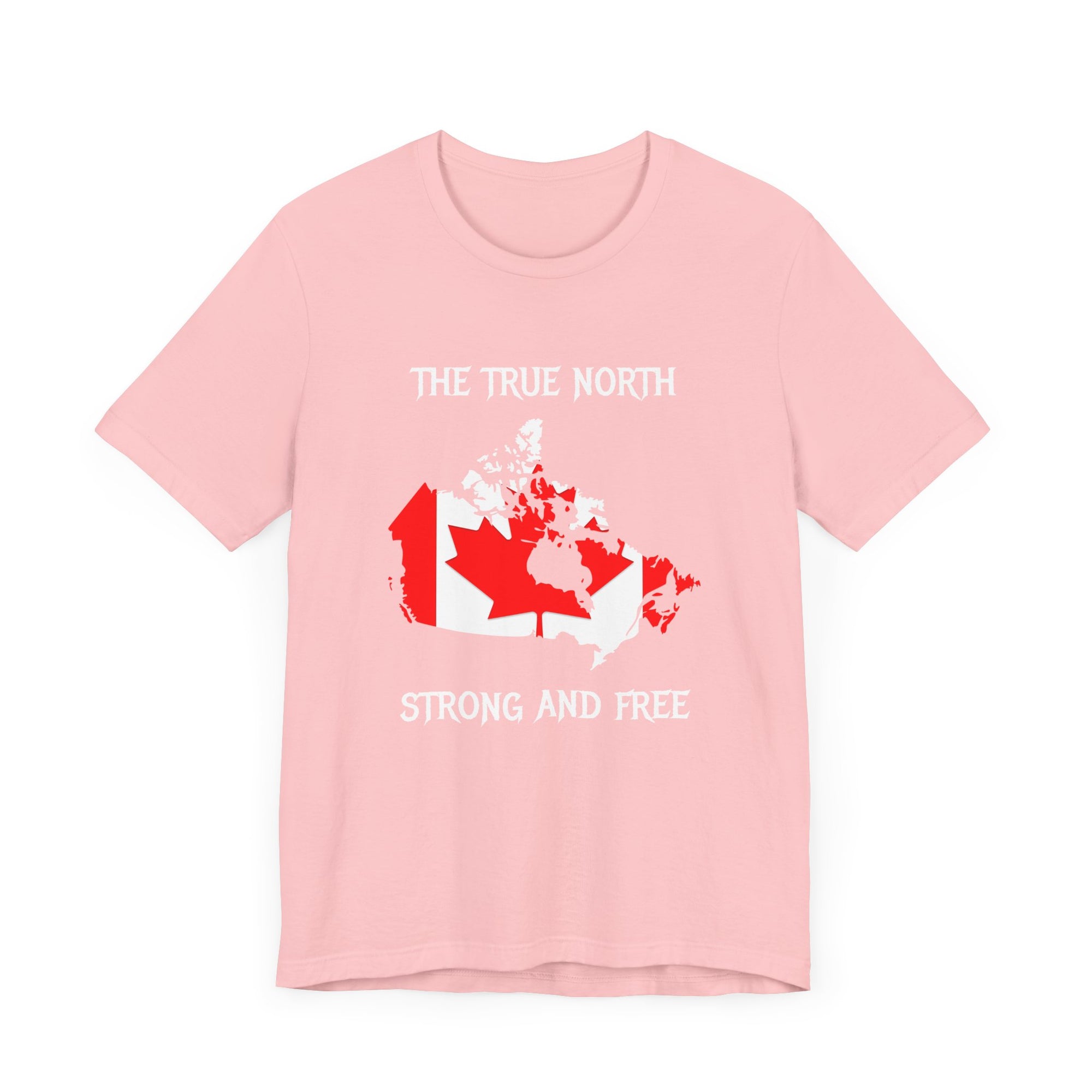 True North Strong and Free Shirt Pink